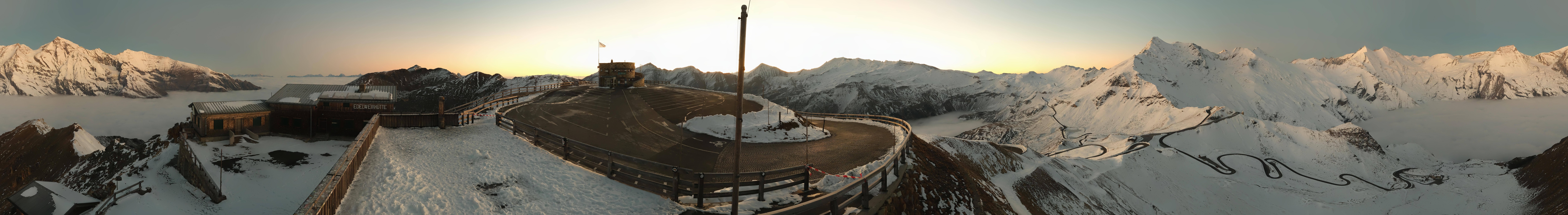 Archiv Foto Webcam Großglockner Edelweißhütte