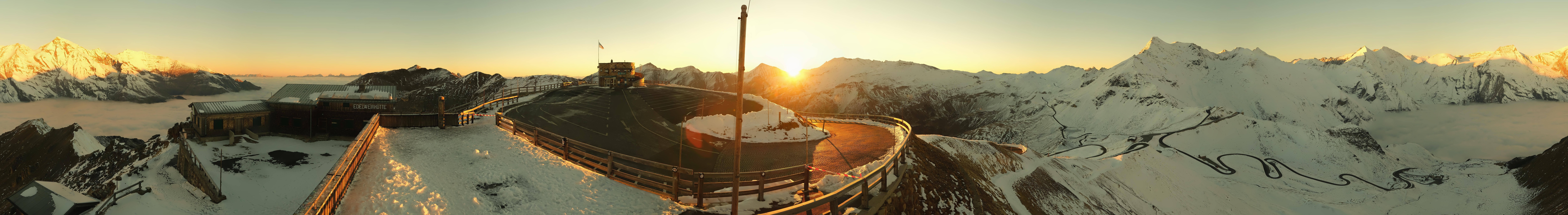 Archiv Foto Webcam Großglockner Edelweißhütte