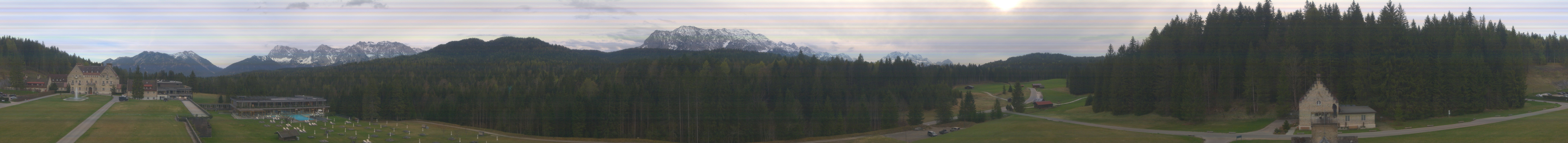 Archived image Webcam Hotel Kranzbach