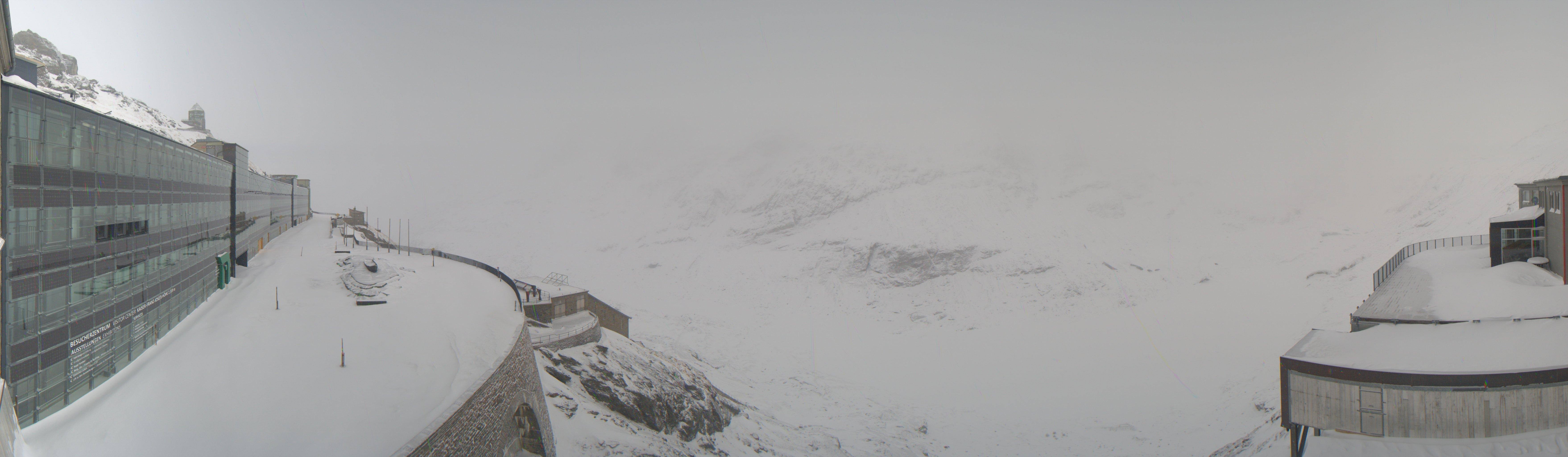 Archiv Foto Webcam Großglockner: Gletscherrestaurant Freiwandeck