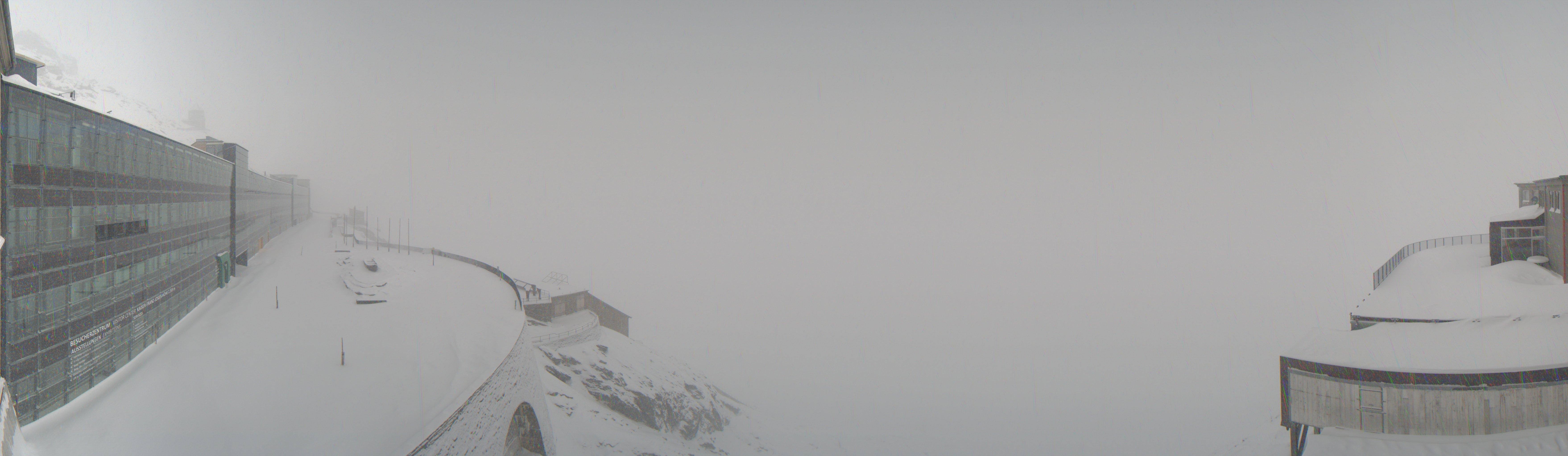Archiv Foto Webcam Großglockner: Gletscherrestaurant Freiwandeck