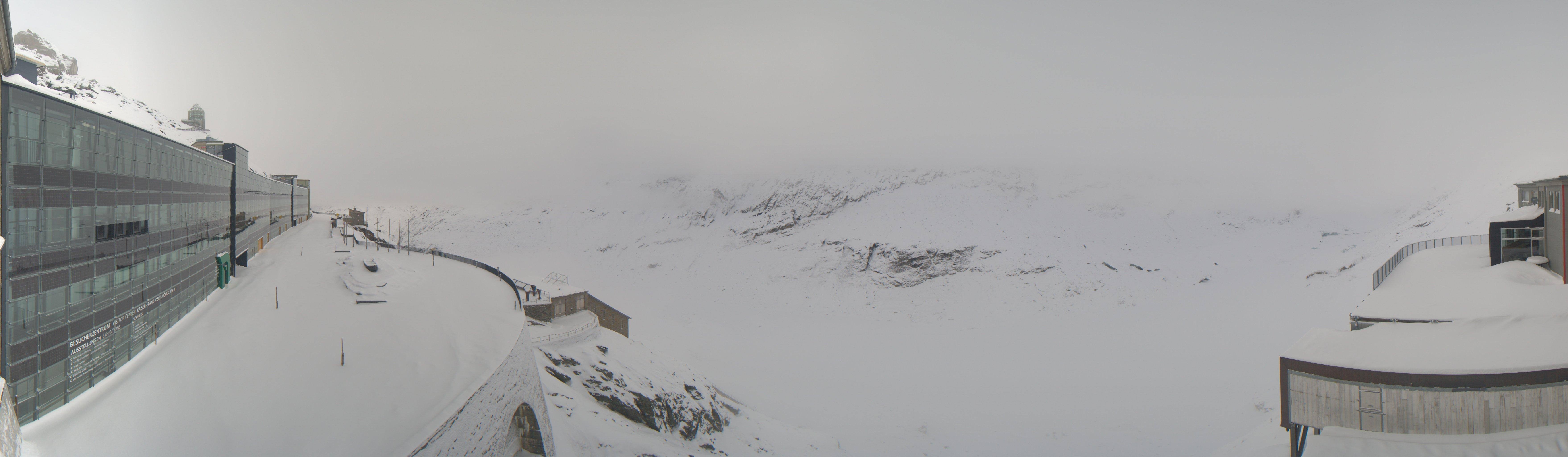 Archiv Foto Webcam Großglockner: Gletscherrestaurant Freiwandeck