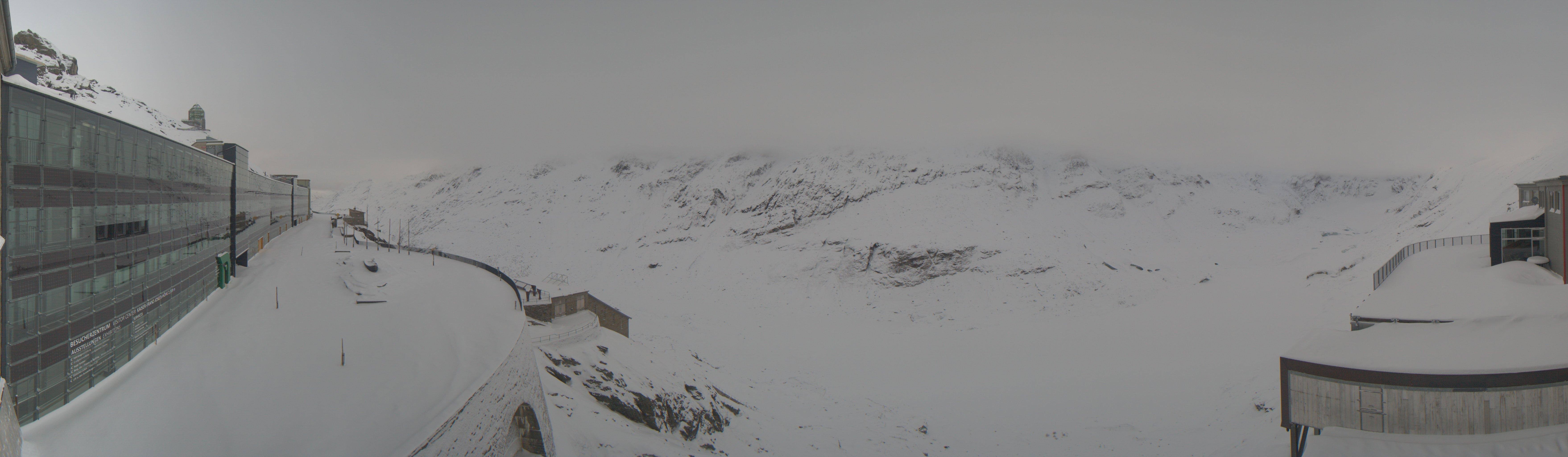 Archiv Foto Webcam Großglockner: Gletscherrestaurant Freiwandeck