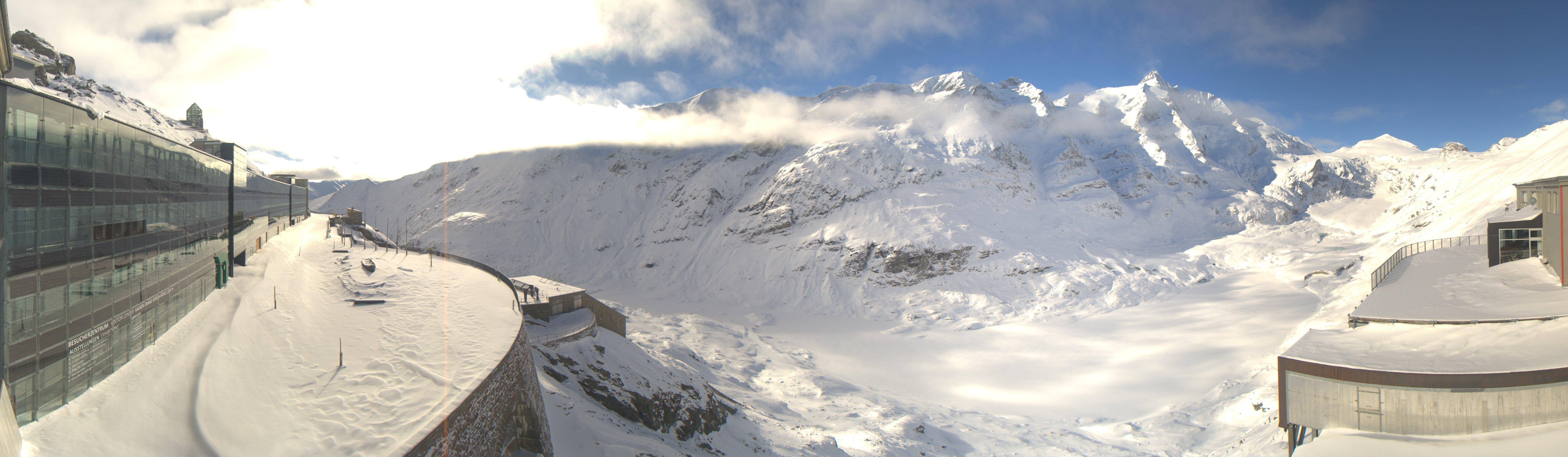 Archiv Foto Webcam Großglockner: Gletscherrestaurant Freiwandeck