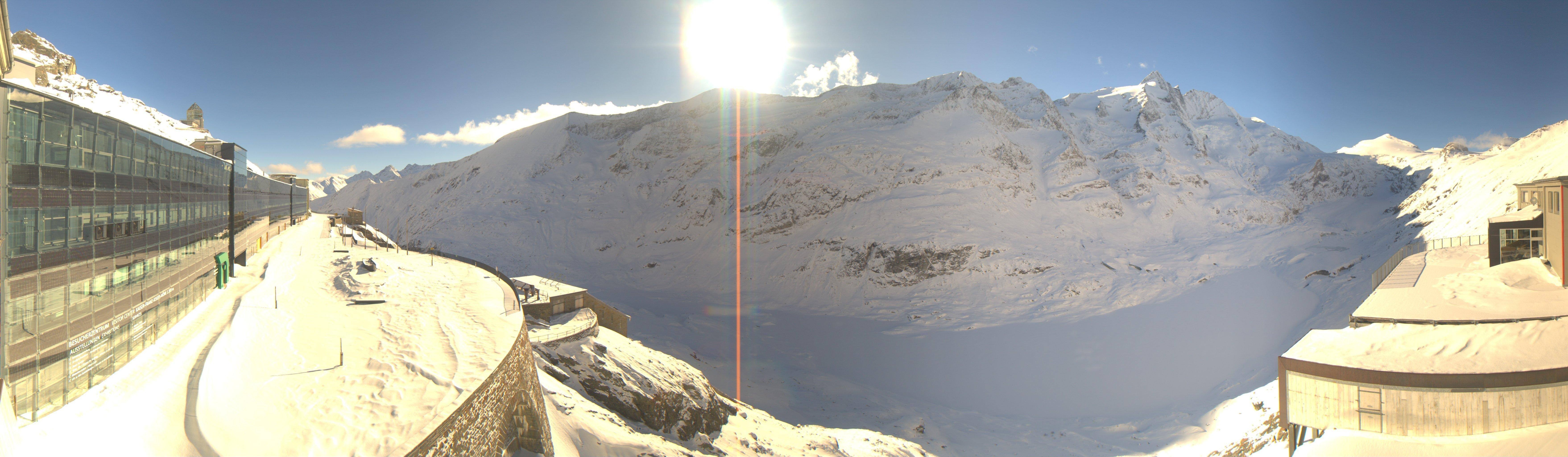 Archiv Foto Webcam Großglockner: Gletscherrestaurant Freiwandeck