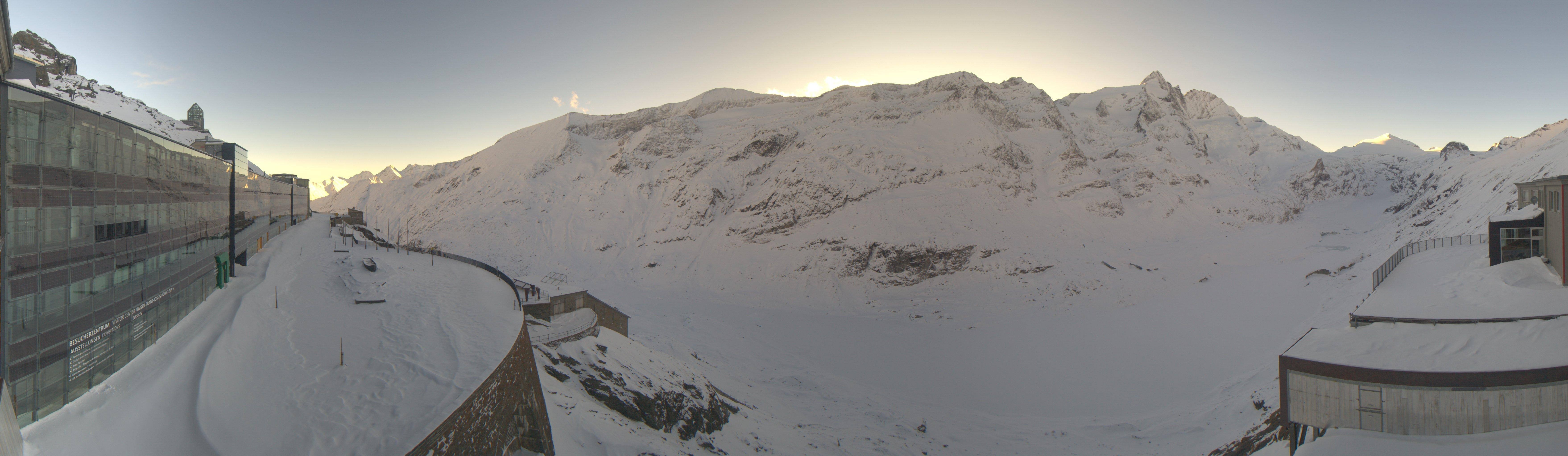 Archiv Foto Webcam Großglockner: Gletscherrestaurant Freiwandeck