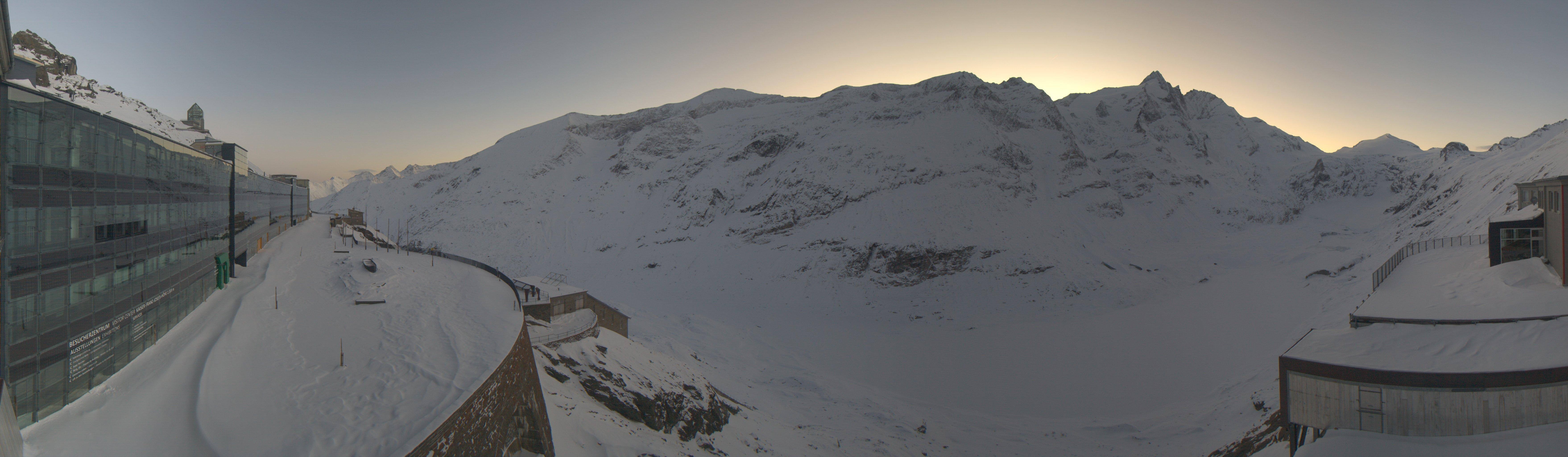Archiv Foto Webcam Großglockner: Gletscherrestaurant Freiwandeck