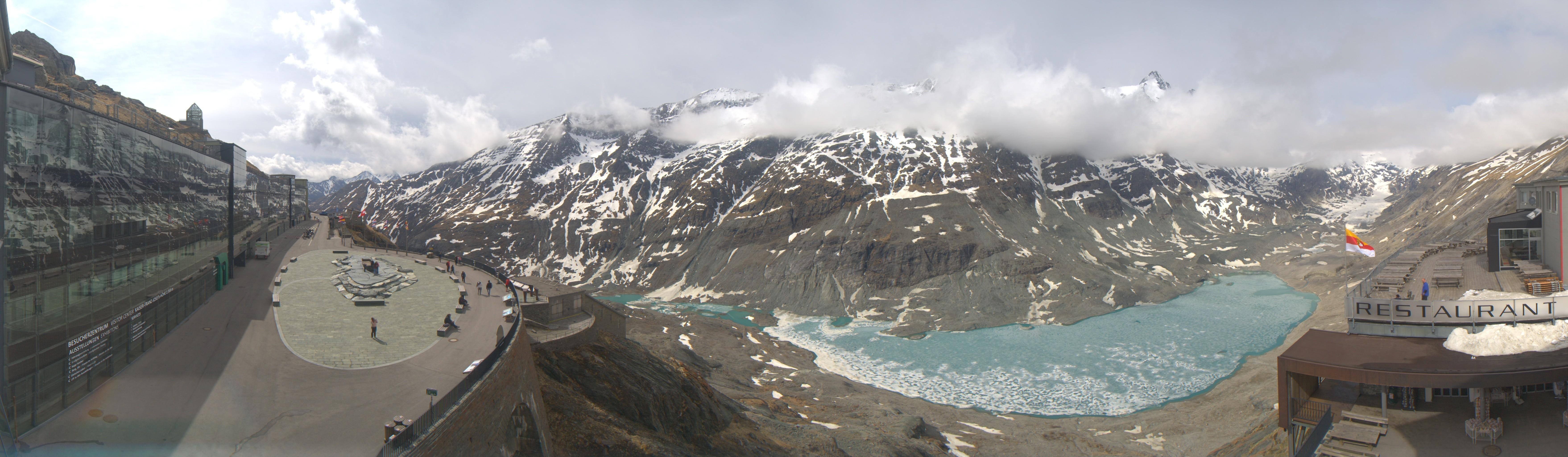 Archiv Foto Webcam Großglockner: Gletscherrestaurant Freiwandeck