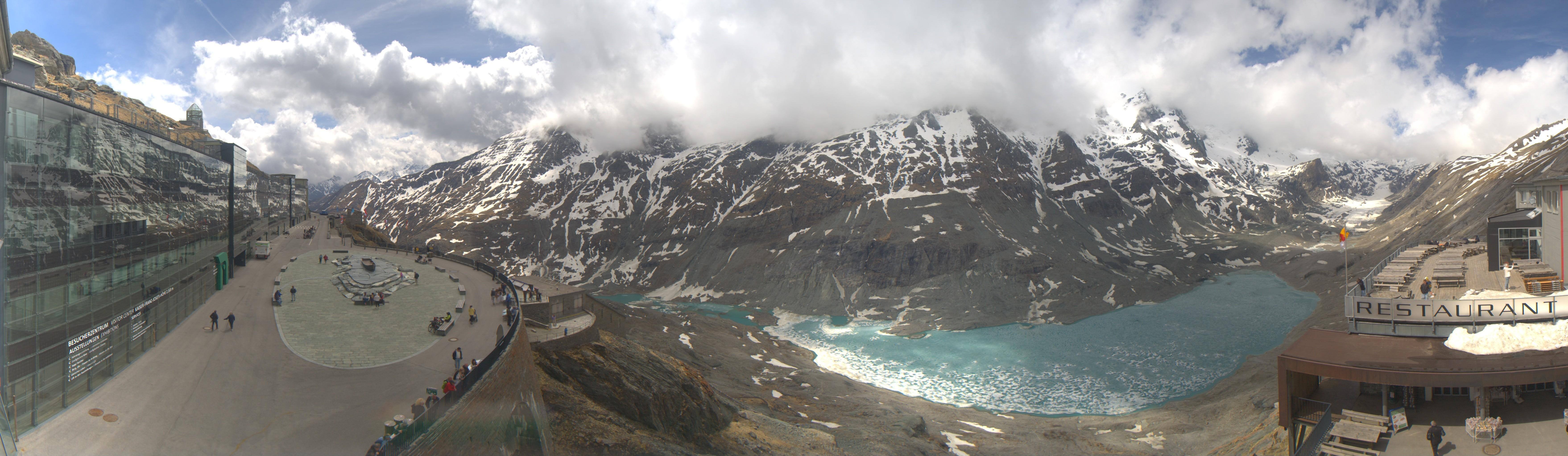Archiv Foto Webcam Großglockner: Gletscherrestaurant Freiwandeck