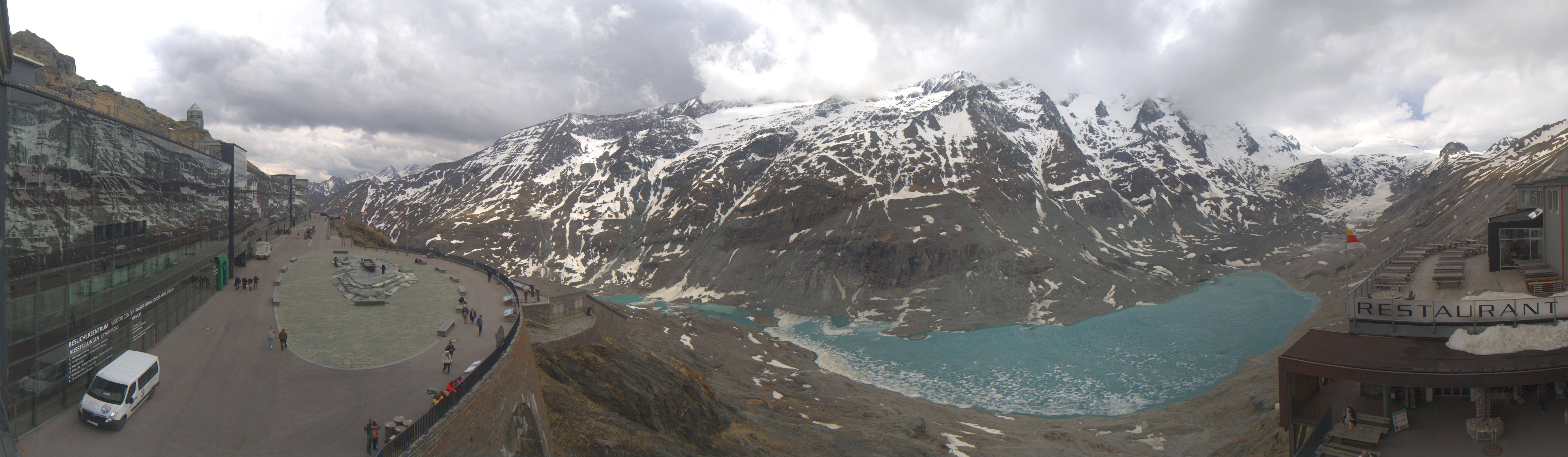 Archiv Foto Webcam Großglockner: Gletscherrestaurant Freiwandeck