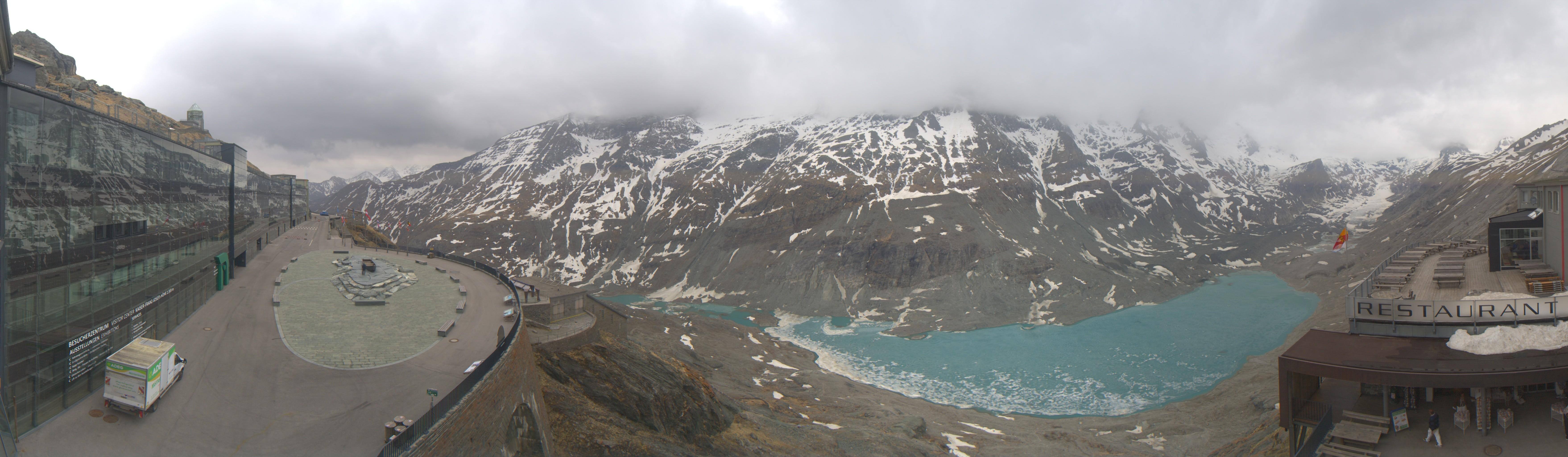Archiv Foto Webcam Großglockner: Gletscherrestaurant Freiwandeck