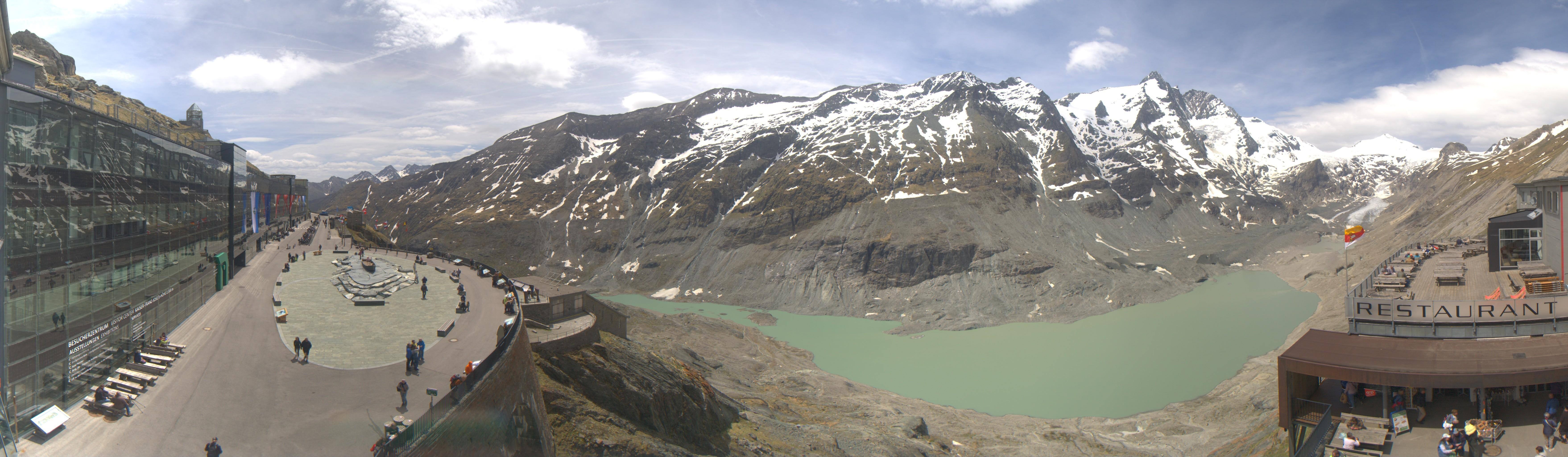 Archiv Foto Webcam Großglockner: Gletscherrestaurant Freiwandeck