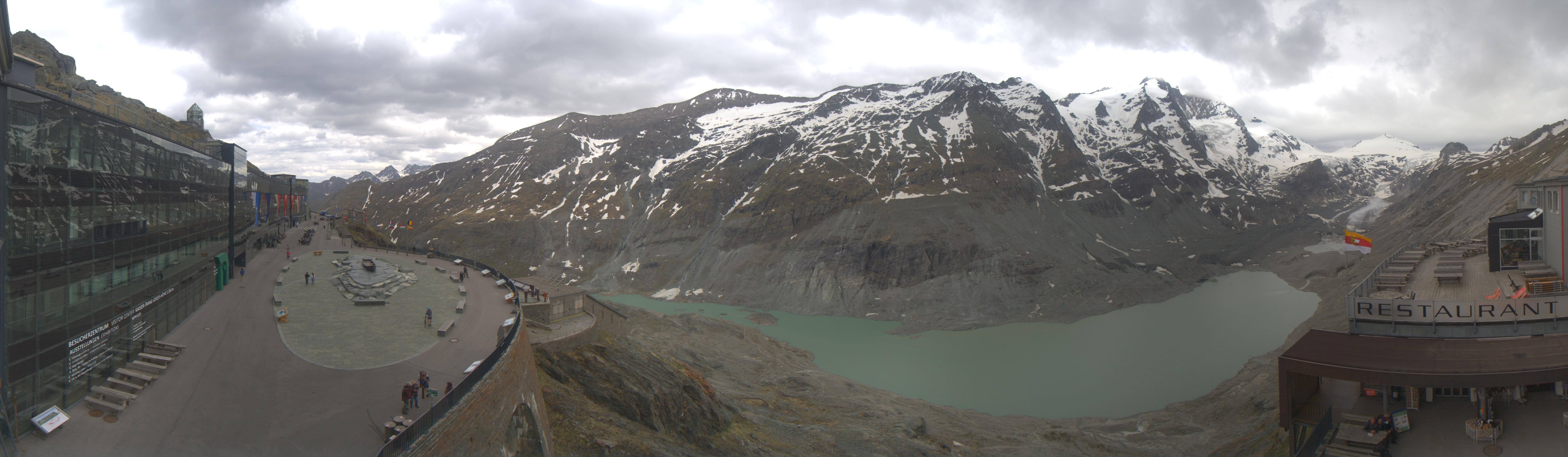 Archiv Foto Webcam Großglockner: Gletscherrestaurant Freiwandeck