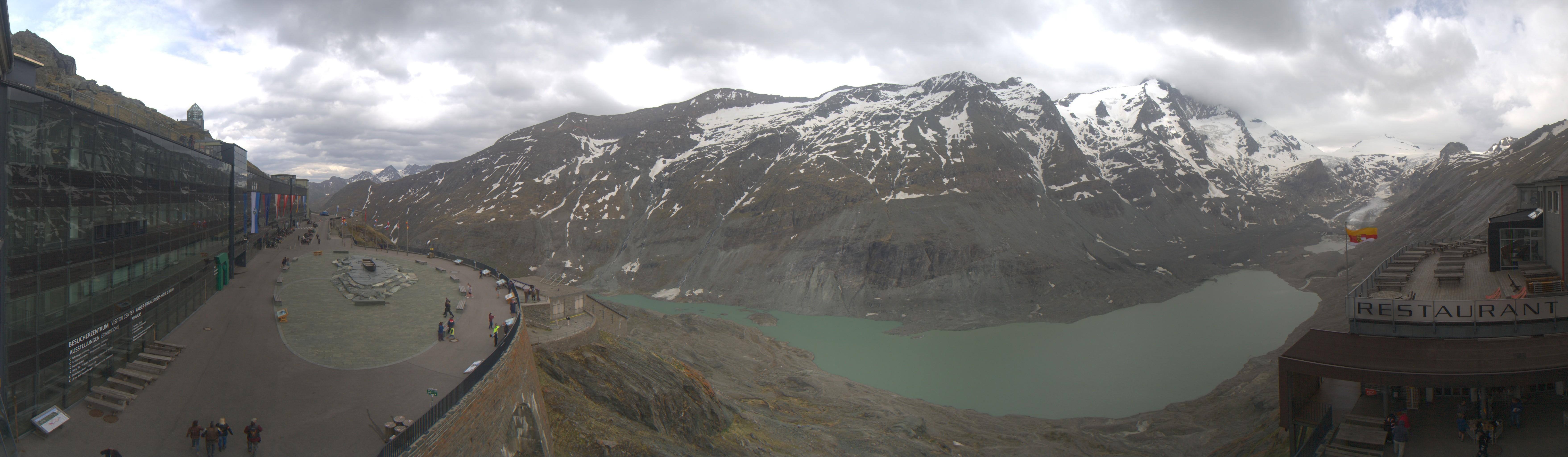Archiv Foto Webcam Großglockner: Gletscherrestaurant Freiwandeck