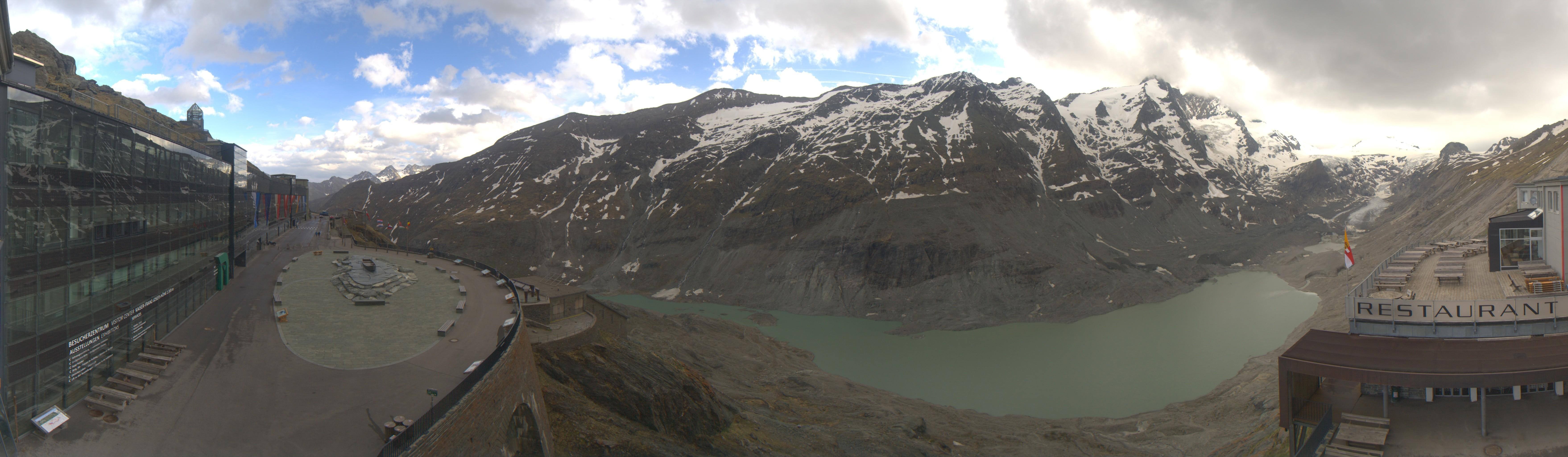 Archiv Foto Webcam Großglockner: Gletscherrestaurant Freiwandeck