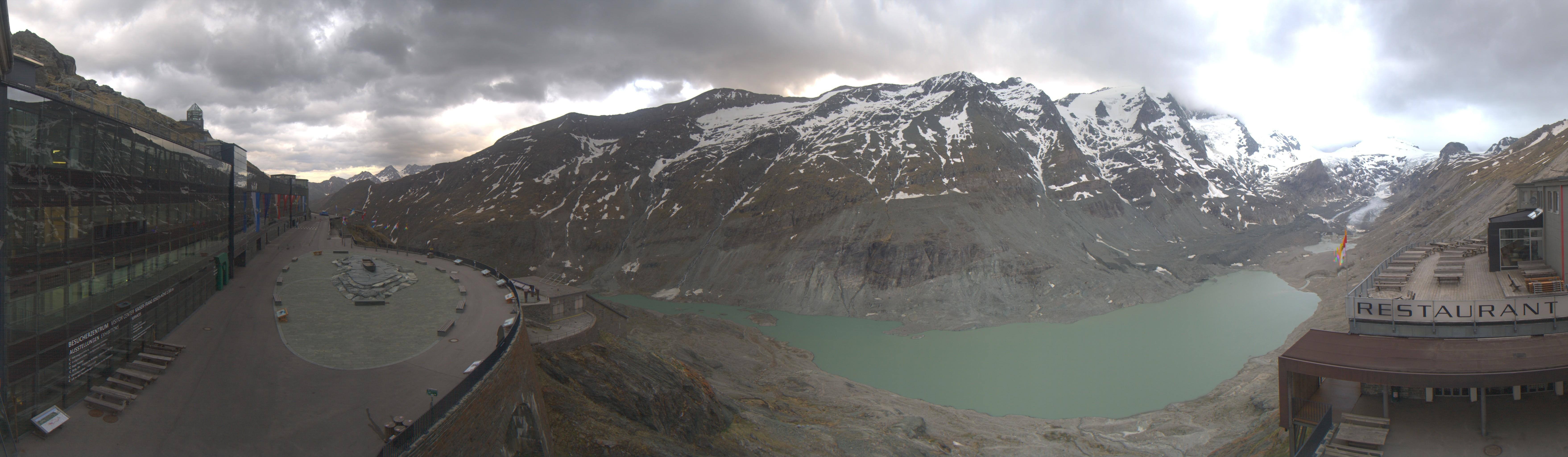 Archiv Foto Webcam Großglockner: Gletscherrestaurant Freiwandeck