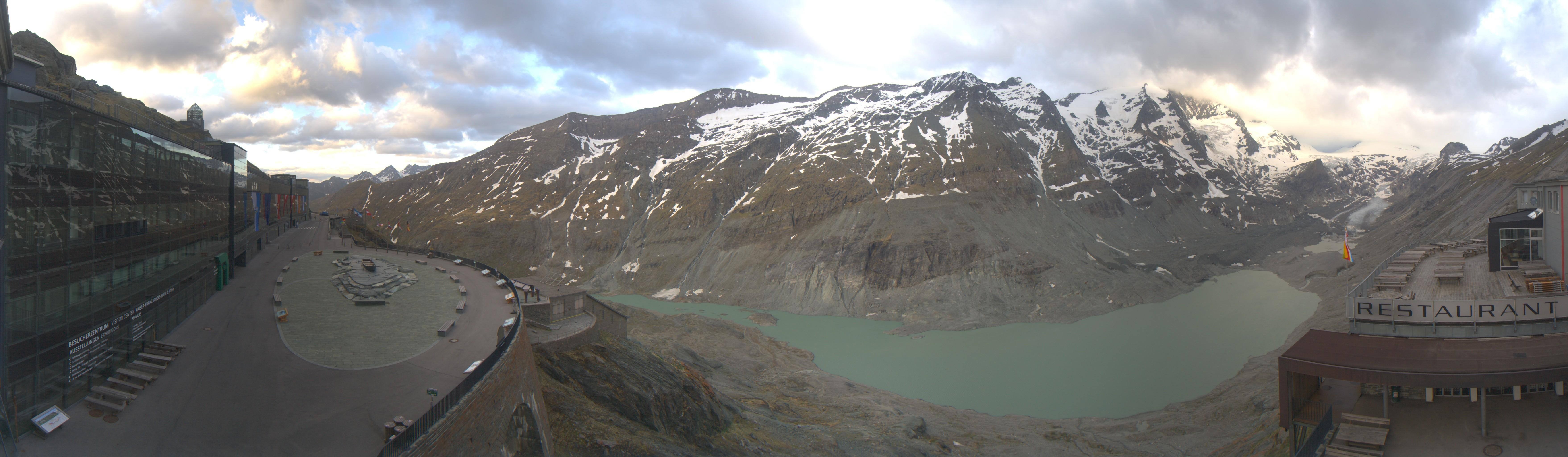 Archiv Foto Webcam Großglockner: Gletscherrestaurant Freiwandeck