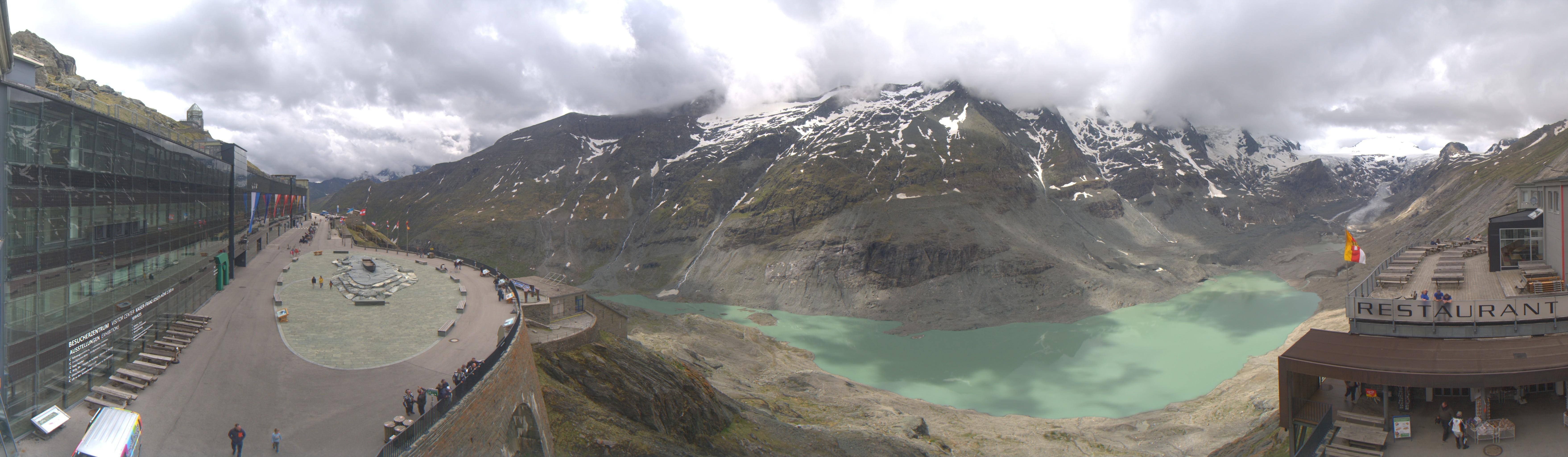 Archived image Webcam Großglockner - Restaurant Freiwandeck