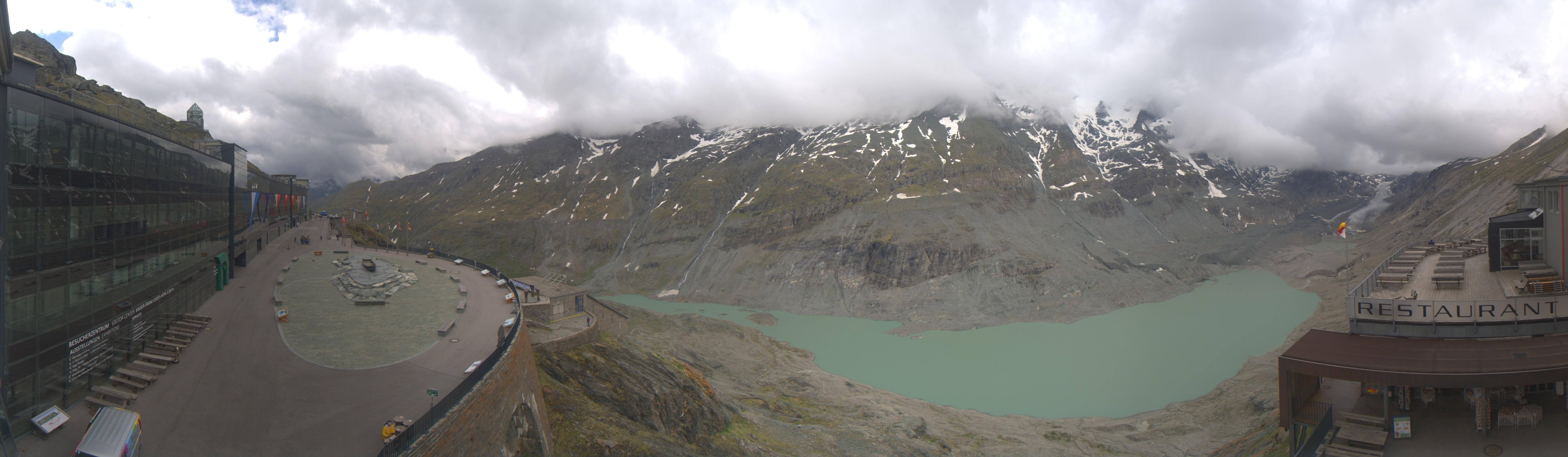 Archived image Webcam Großglockner - Restaurant Freiwandeck