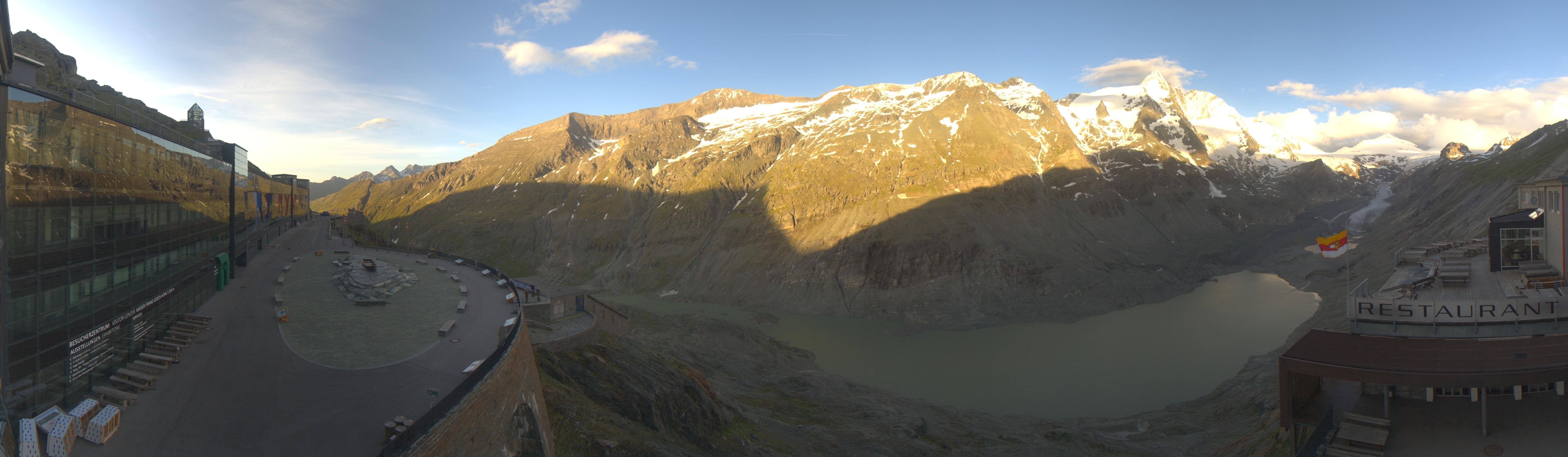Archiv Foto Webcam Großglockner: Gletscherrestaurant Freiwandeck