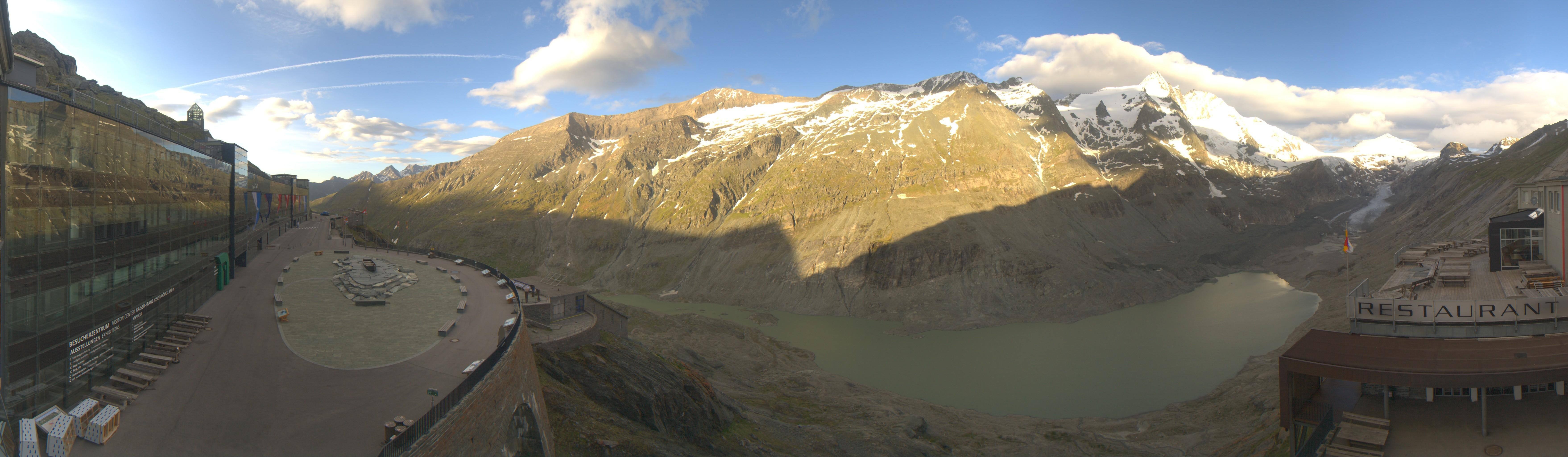 Archiv Foto Webcam Großglockner: Gletscherrestaurant Freiwandeck