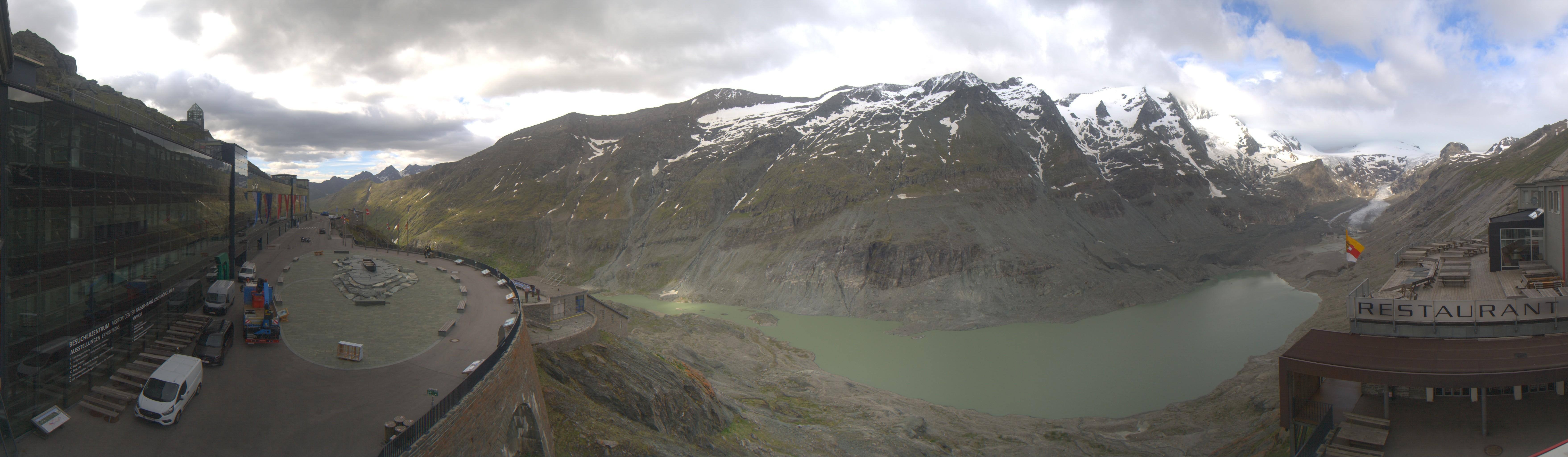 Archiv Foto Webcam Großglockner: Gletscherrestaurant Freiwandeck