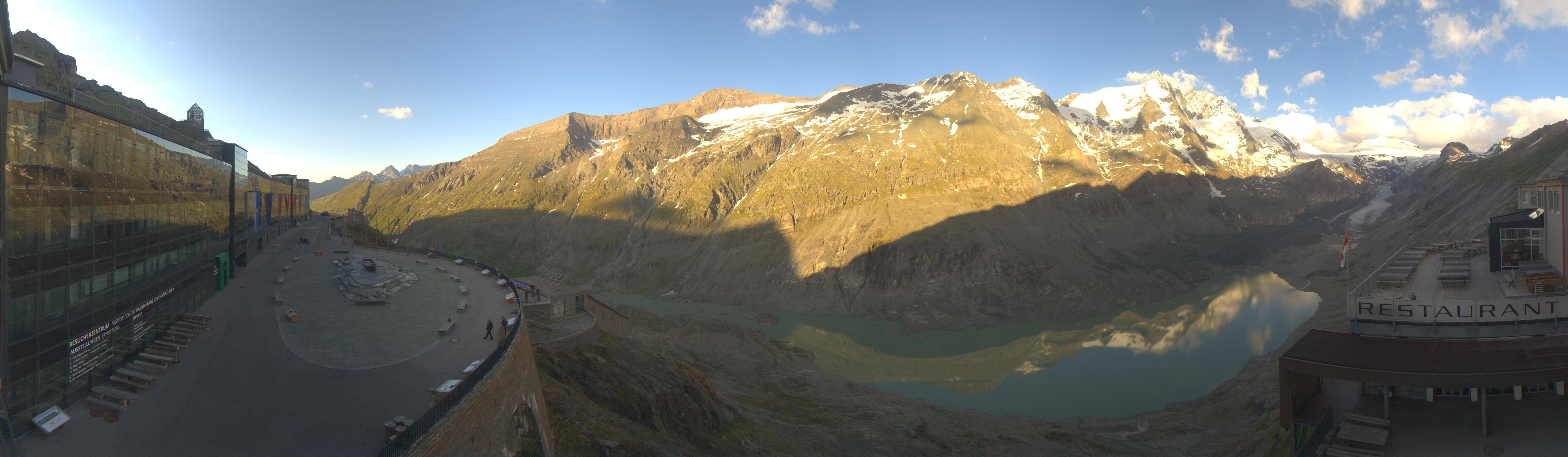 Archiv Foto Webcam Großglockner: Gletscherrestaurant Freiwandeck