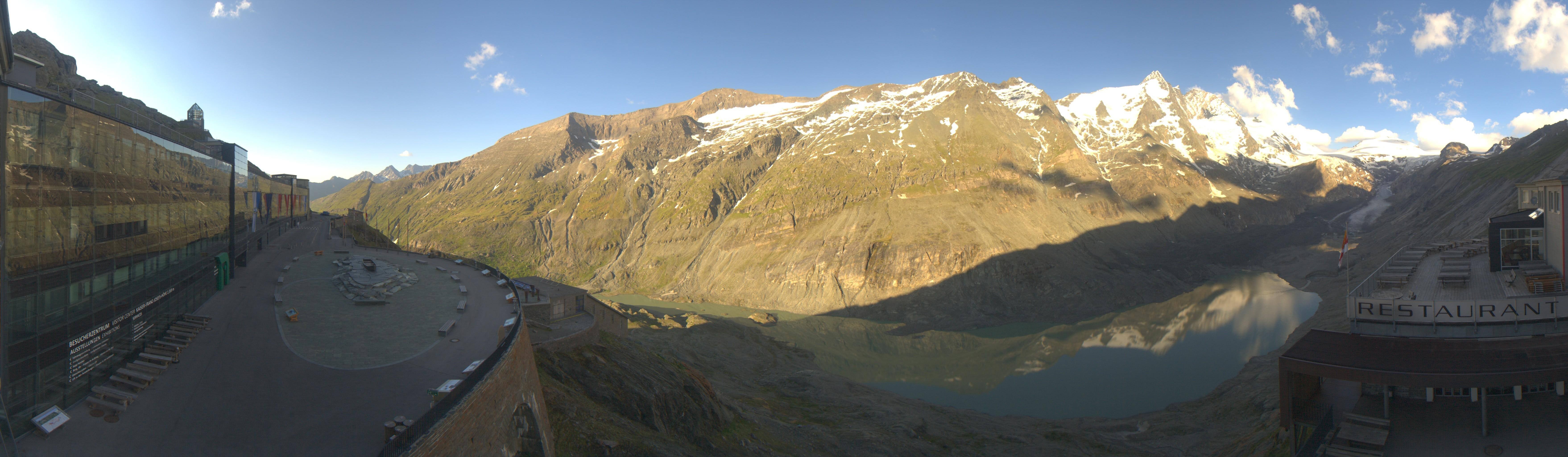 Archiv Foto Webcam Großglockner: Gletscherrestaurant Freiwandeck