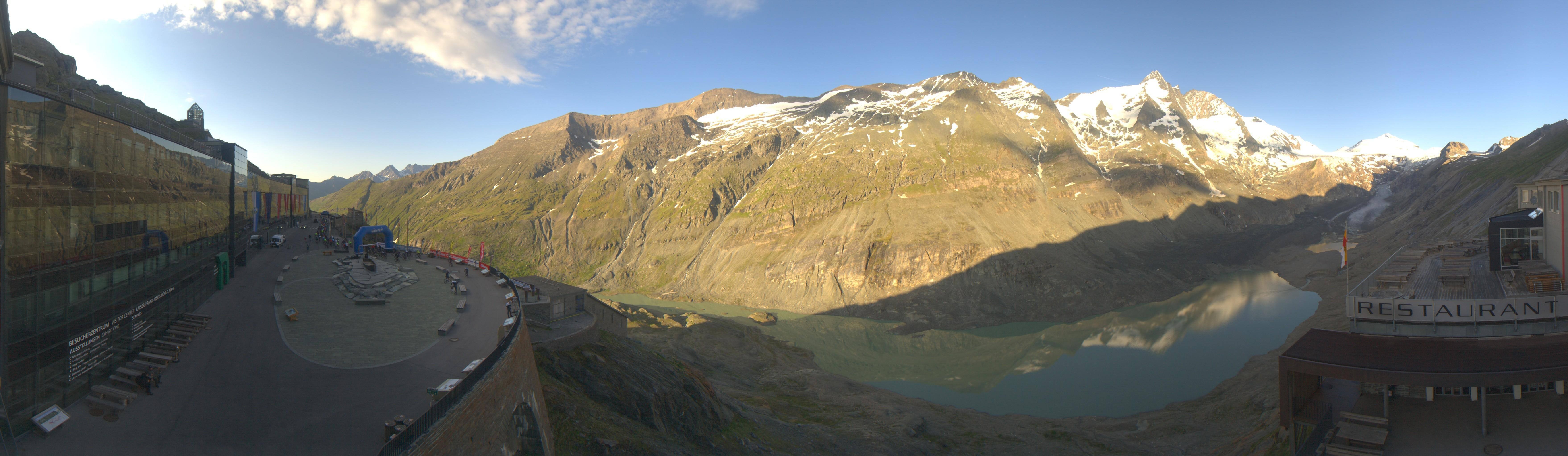 Archived image Webcam Großglockner - Restaurant Freiwandeck