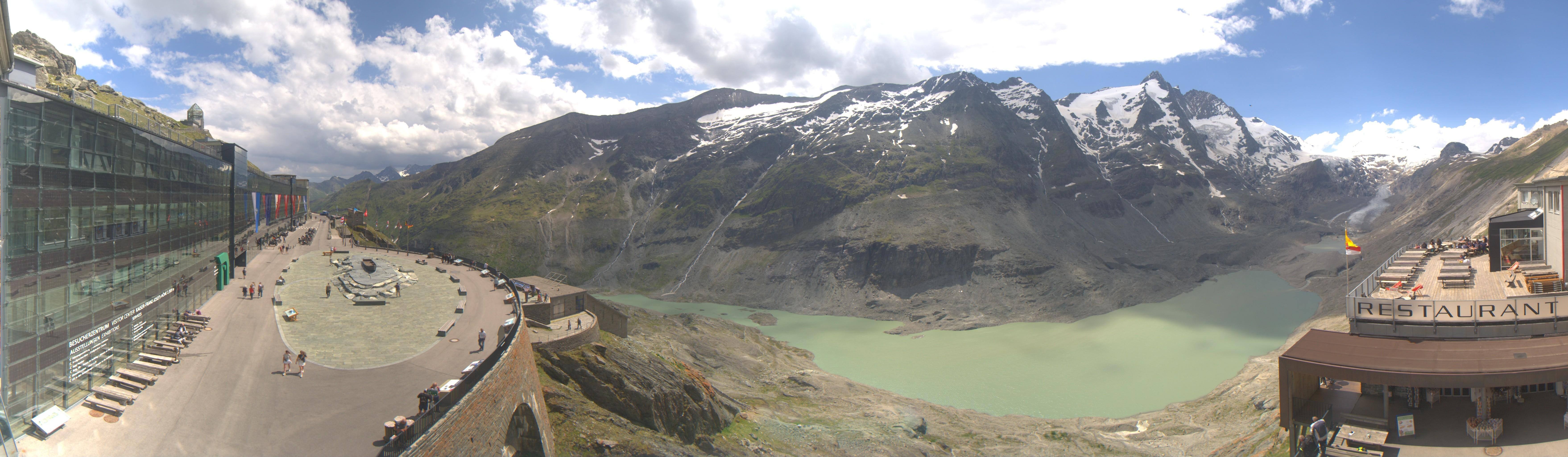 Archiv Foto Webcam Großglockner: Gletscherrestaurant Freiwandeck