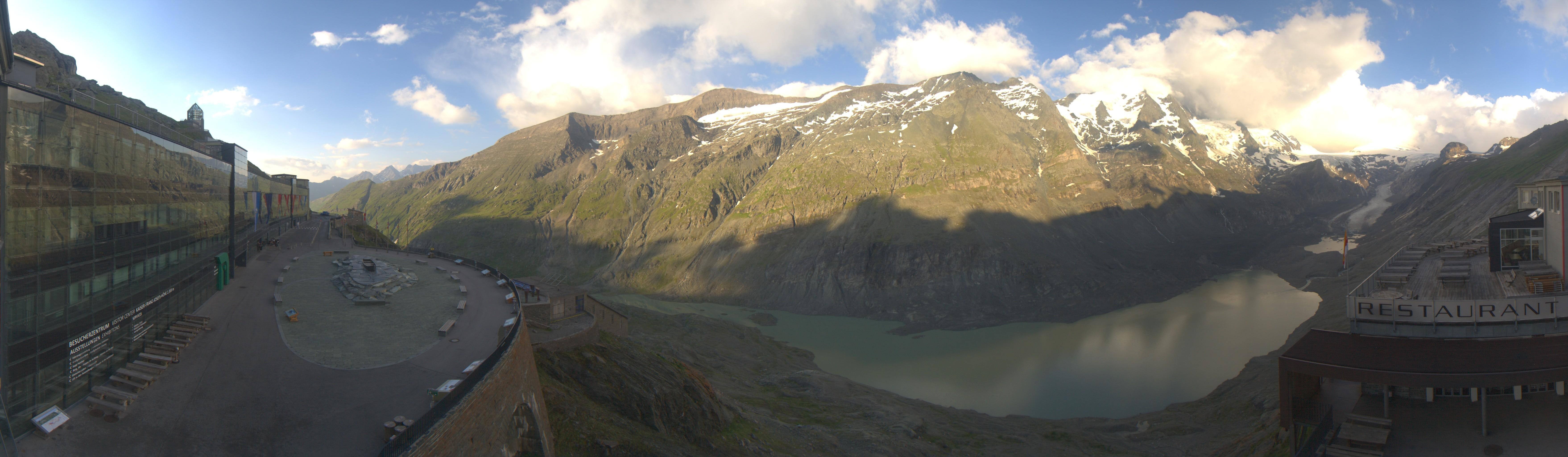 Archiv Foto Webcam Großglockner: Gletscherrestaurant Freiwandeck