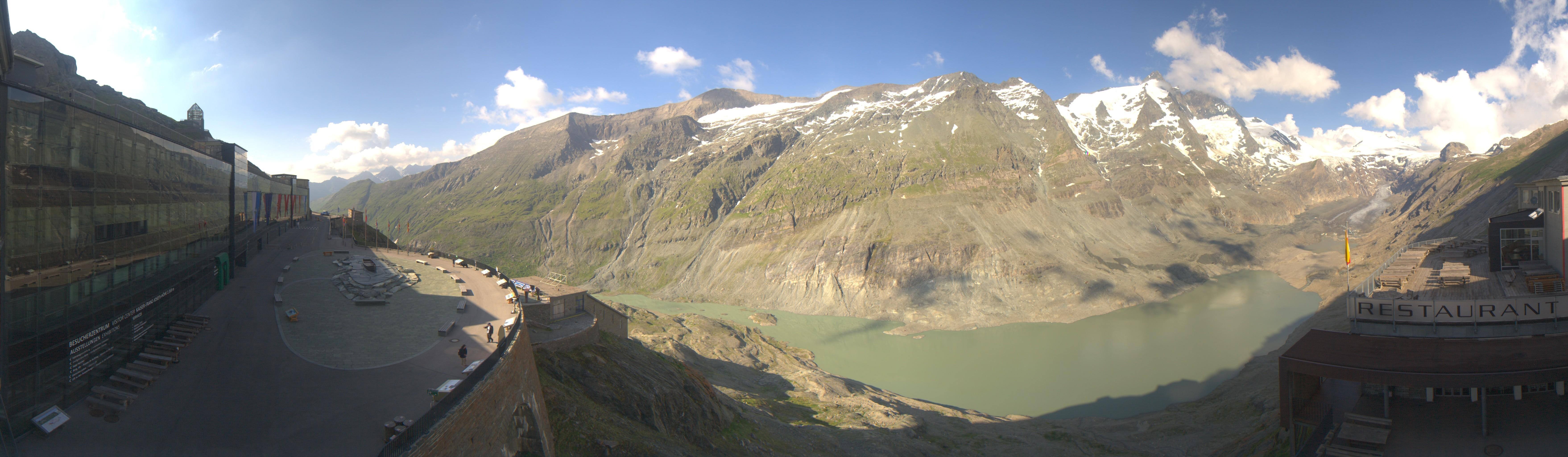 Archiv Foto Webcam Großglockner: Gletscherrestaurant Freiwandeck