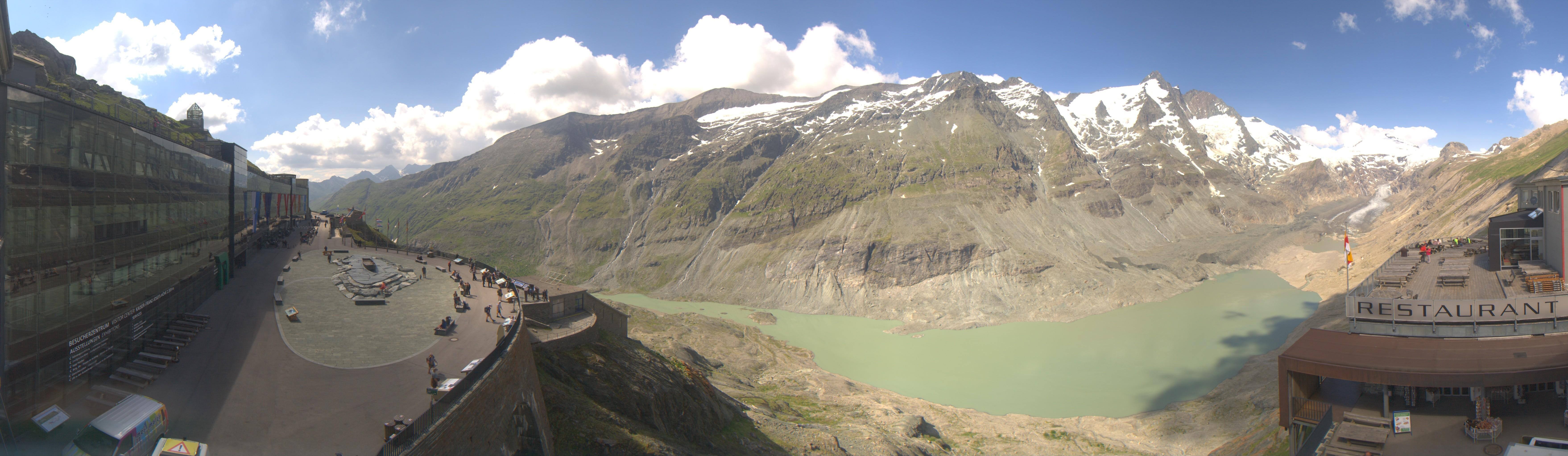 Archiv Foto Webcam Großglockner: Gletscherrestaurant Freiwandeck