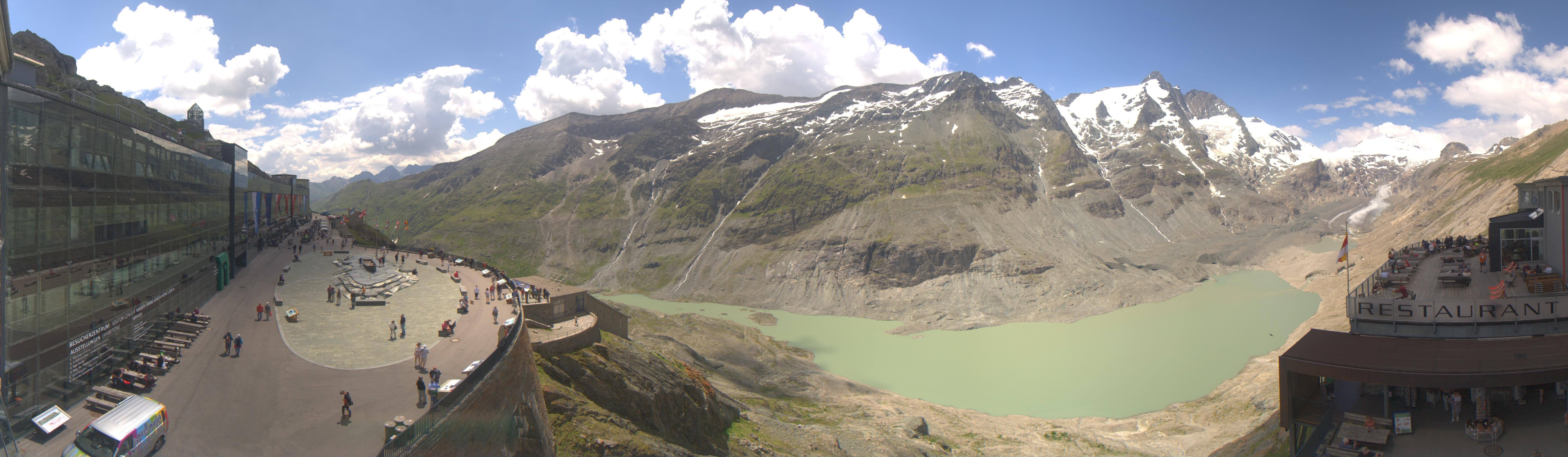 Archiv Foto Webcam Großglockner: Gletscherrestaurant Freiwandeck