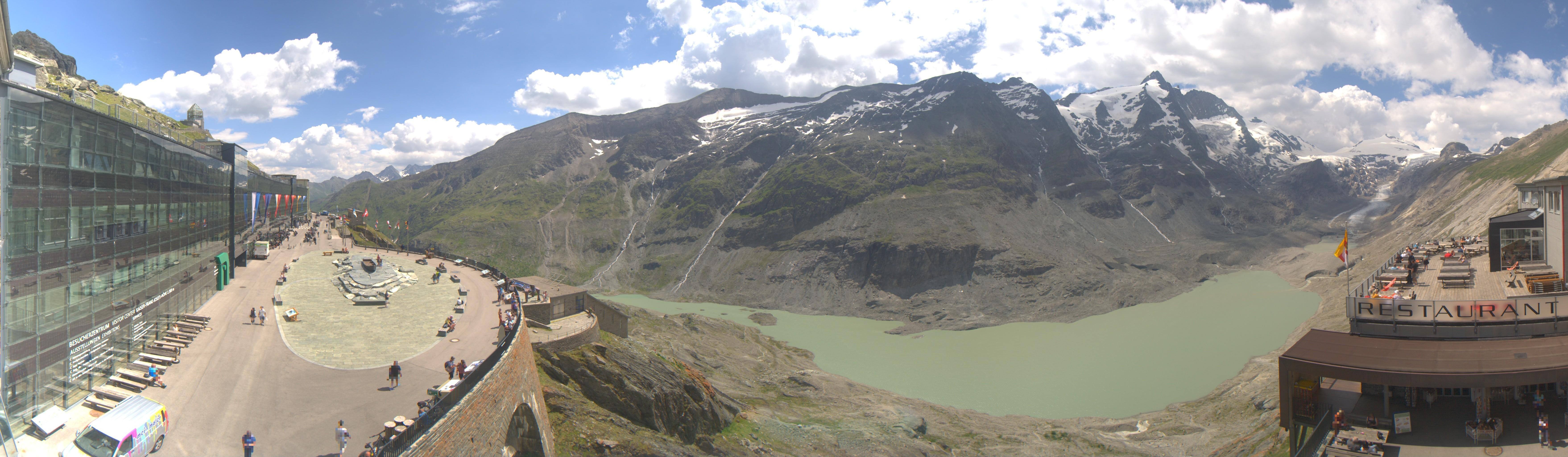 Archiv Foto Webcam Großglockner: Gletscherrestaurant Freiwandeck