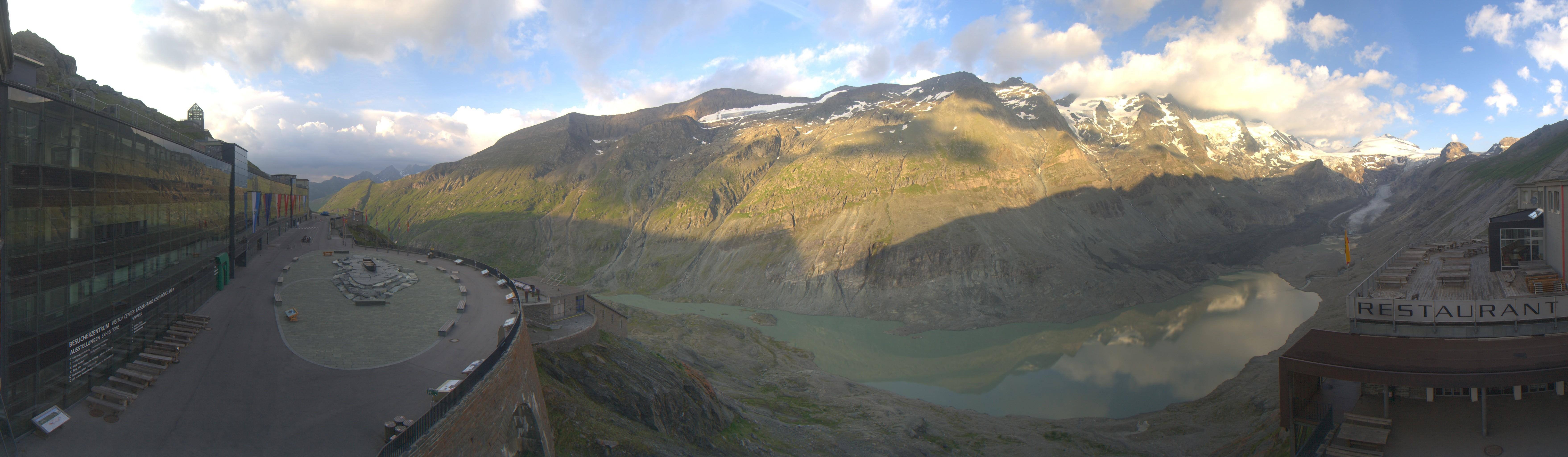 Archiv Foto Webcam Großglockner: Gletscherrestaurant Freiwandeck