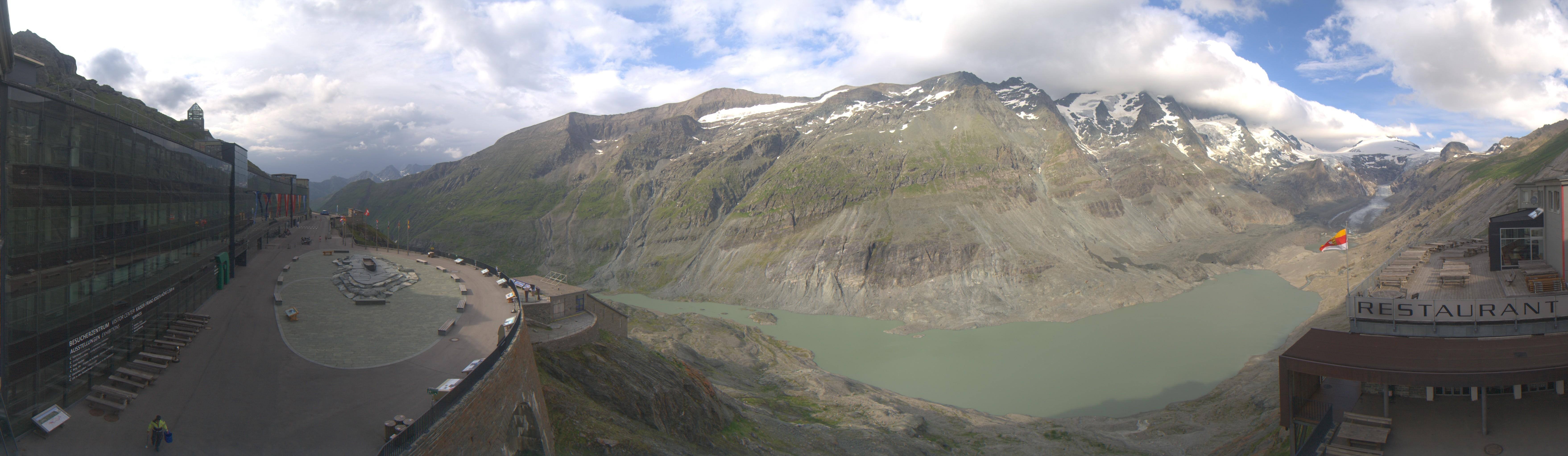 Archiv Foto Webcam Großglockner: Gletscherrestaurant Freiwandeck