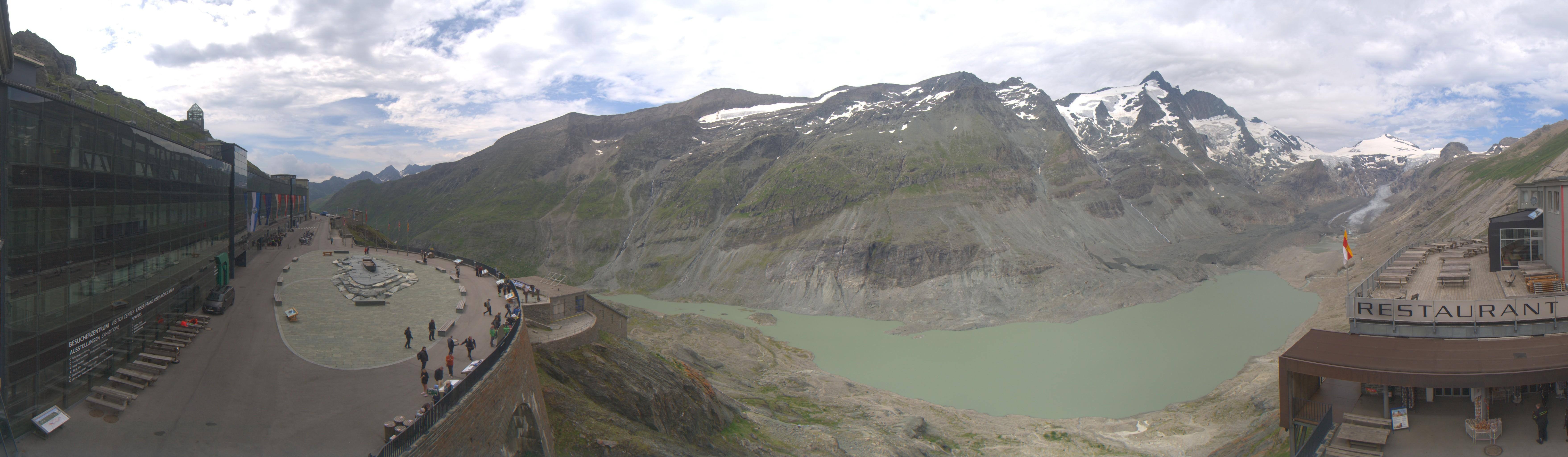 Archiv Foto Webcam Großglockner: Gletscherrestaurant Freiwandeck