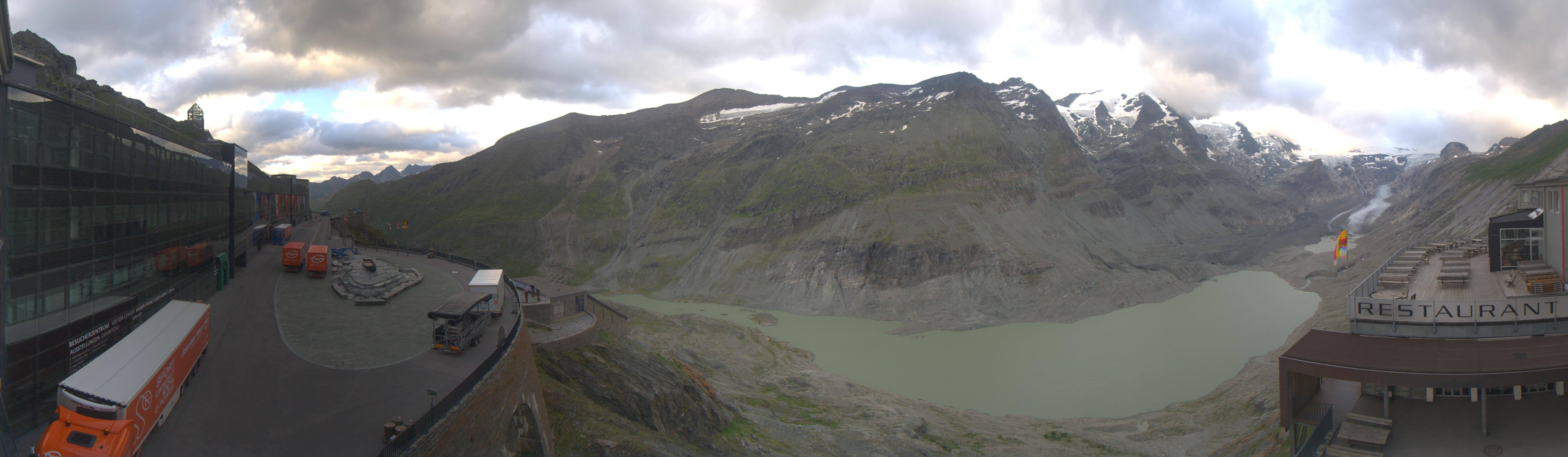 Archiv Foto Webcam Großglockner: Gletscherrestaurant Freiwandeck