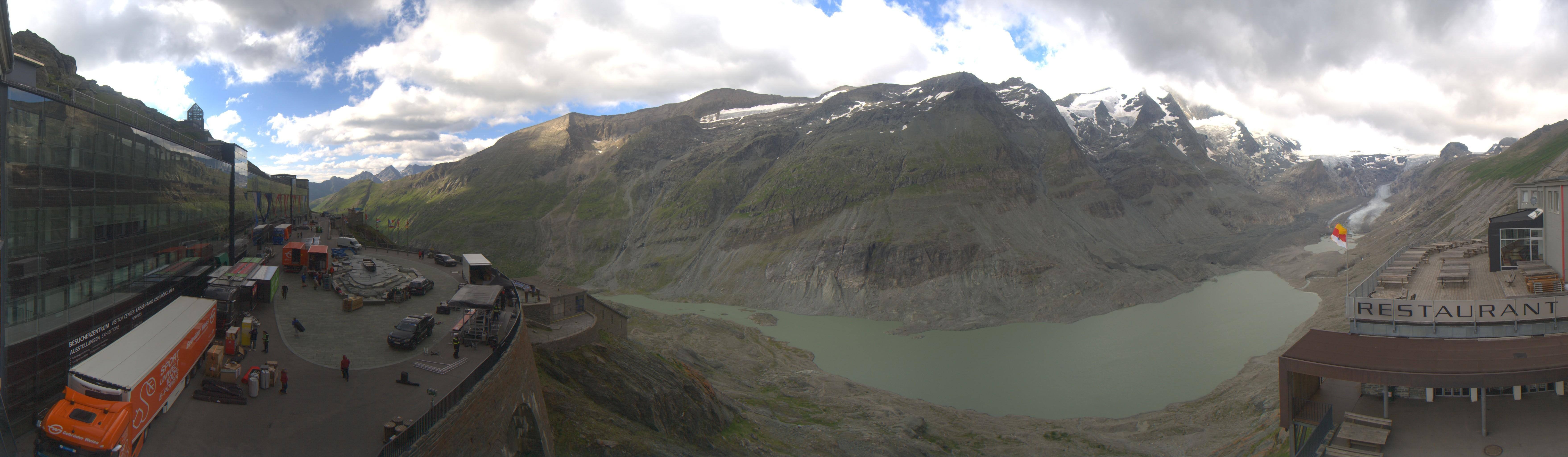 Archiv Foto Webcam Großglockner: Gletscherrestaurant Freiwandeck