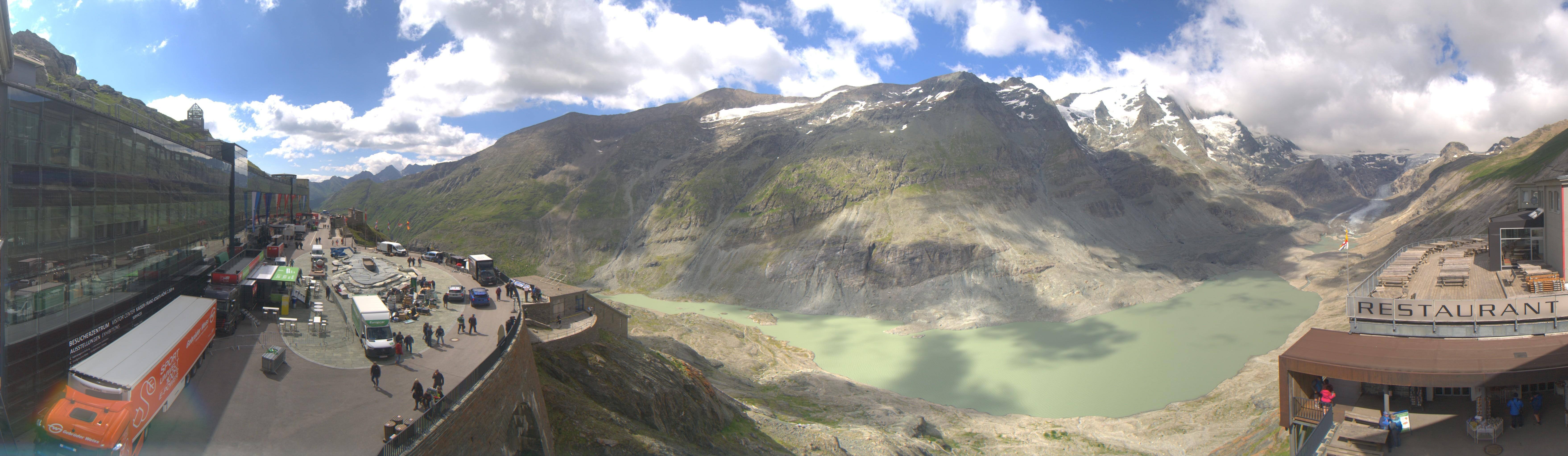 Archiv Foto Webcam Großglockner: Gletscherrestaurant Freiwandeck