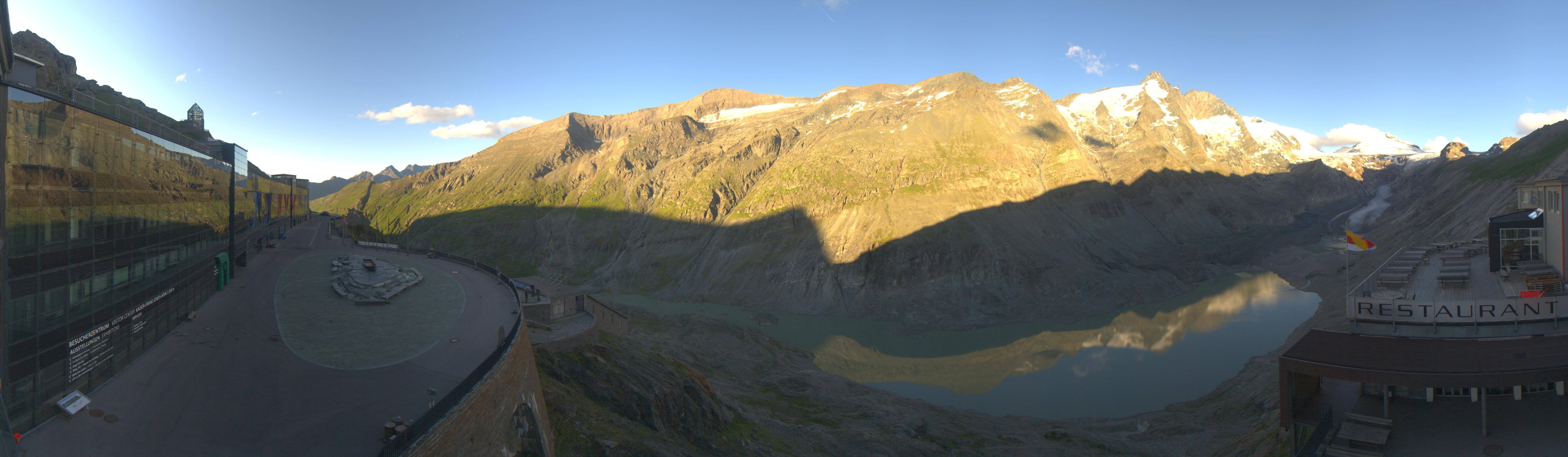 Archiv Foto Webcam Großglockner: Gletscherrestaurant Freiwandeck