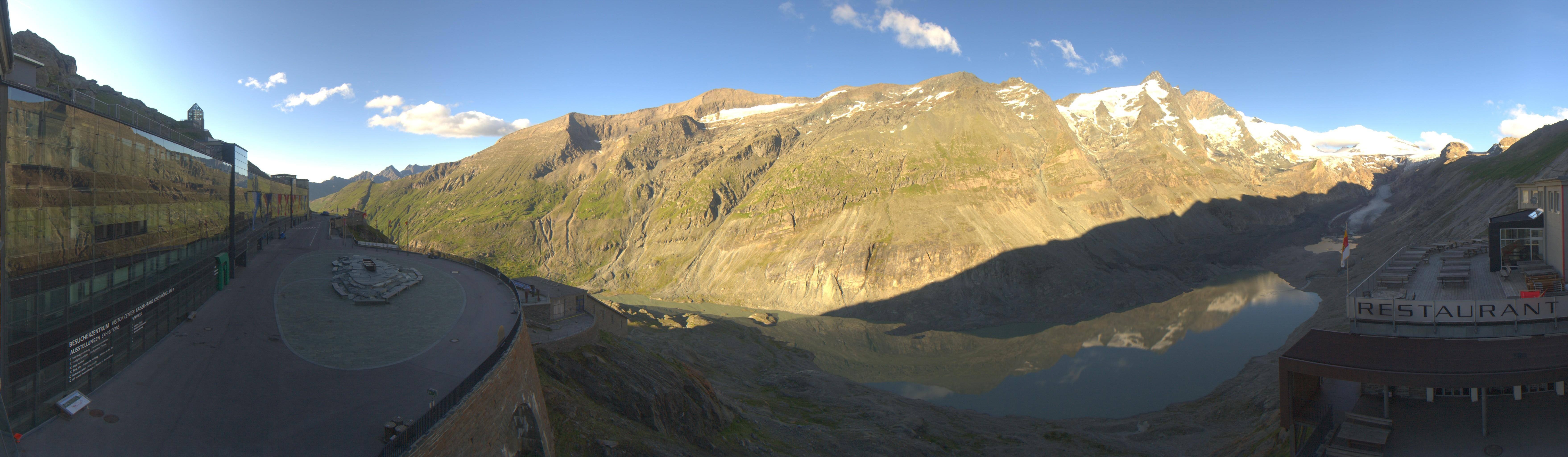 Archiv Foto Webcam Großglockner: Gletscherrestaurant Freiwandeck