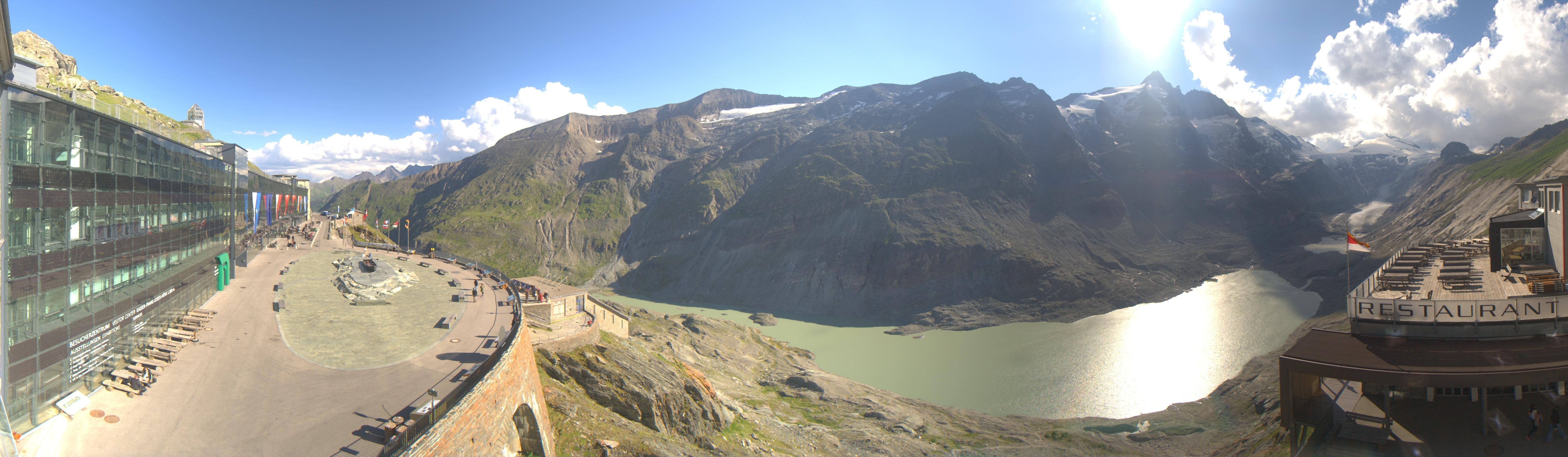 Archived image Webcam Großglockner - Restaurant Freiwandeck