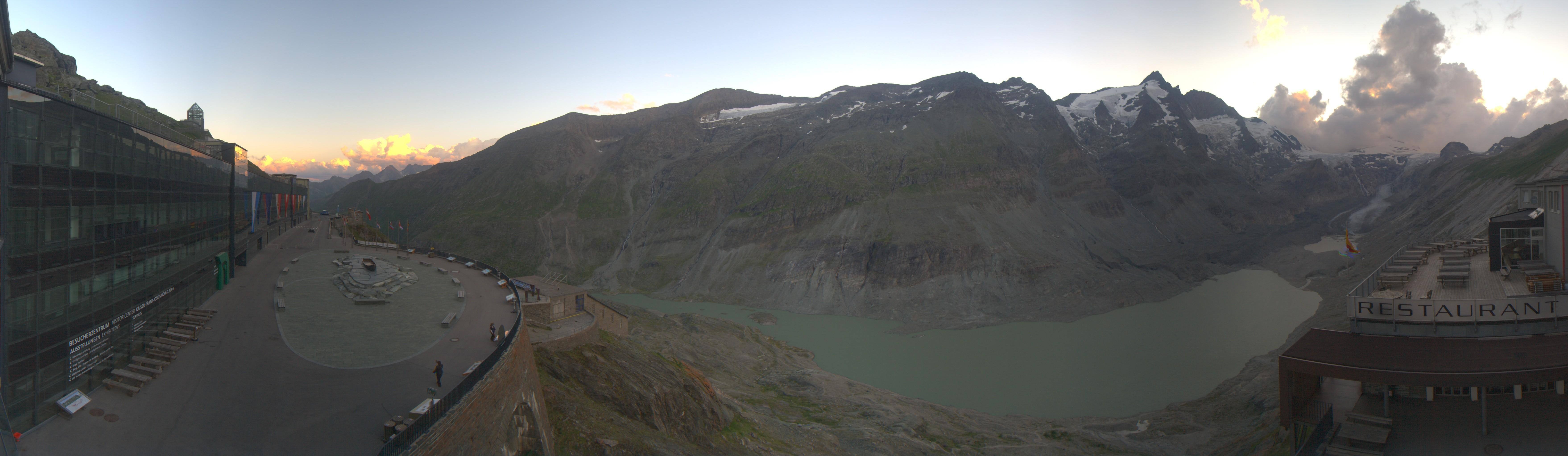 Archived image Webcam Großglockner - Restaurant Freiwandeck