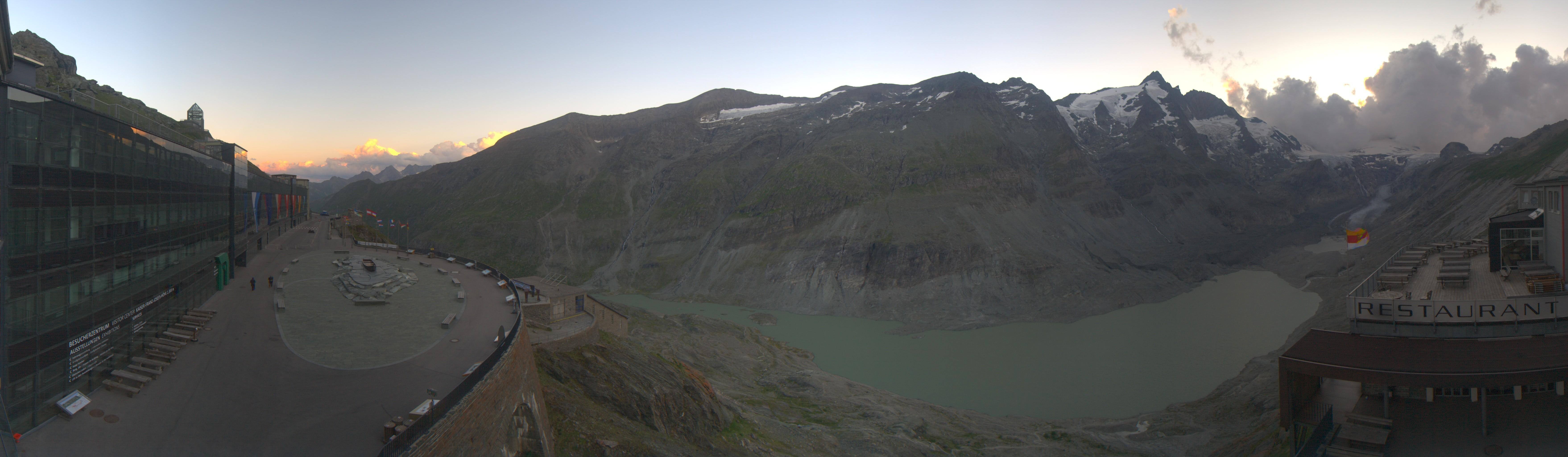 Archived image Webcam Großglockner - Restaurant Freiwandeck