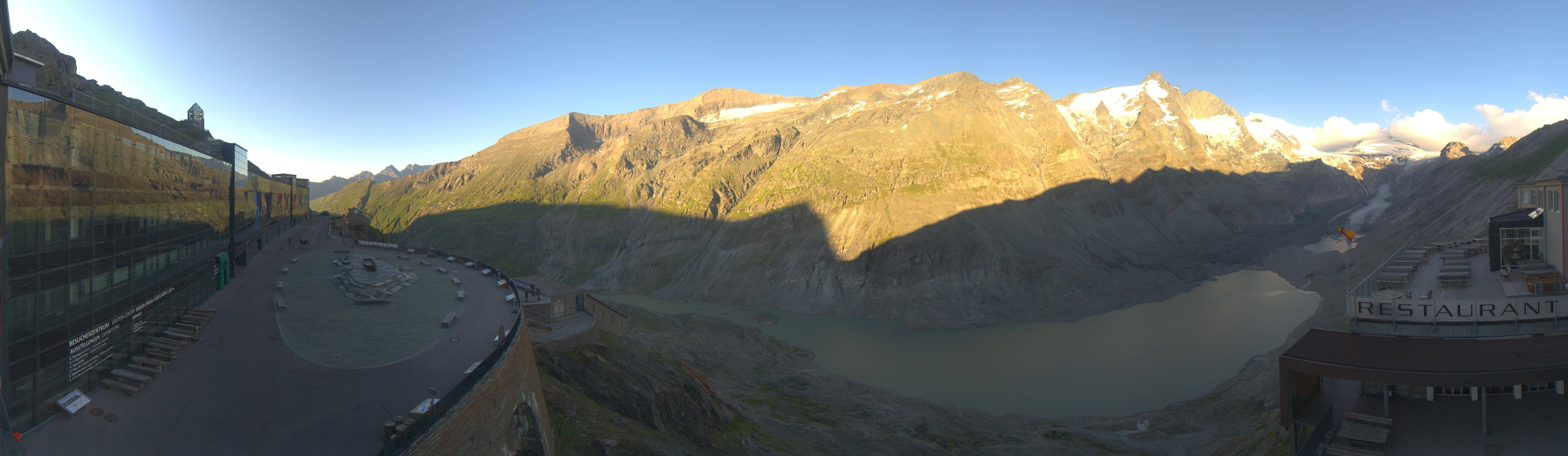 Archived image Webcam Großglockner - Restaurant Freiwandeck