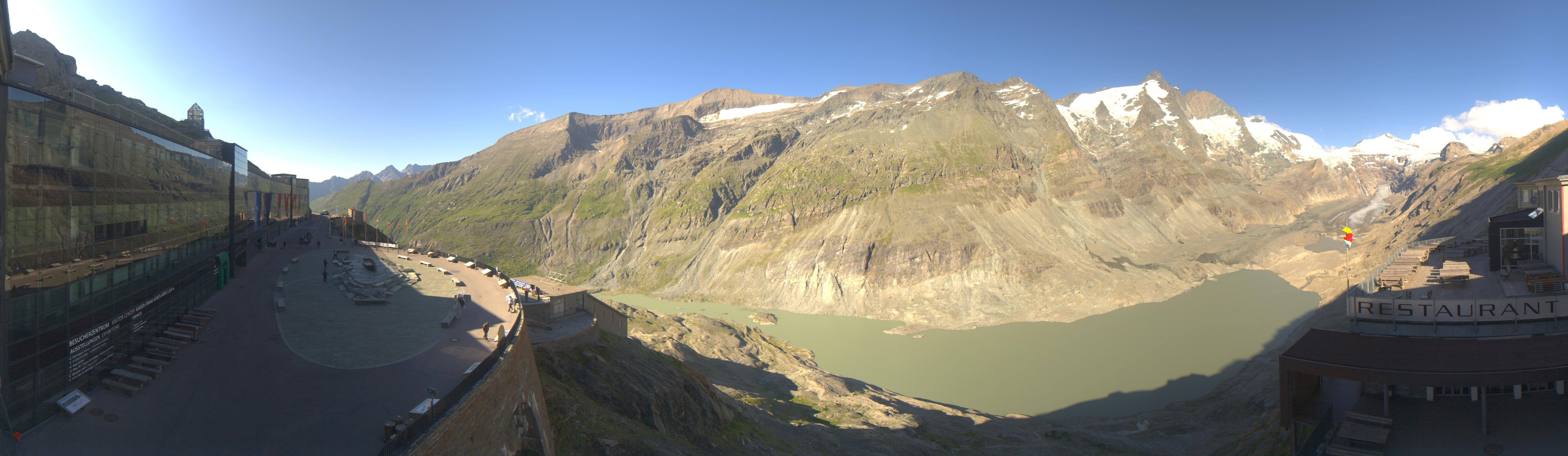 Archived image Webcam Großglockner - Restaurant Freiwandeck