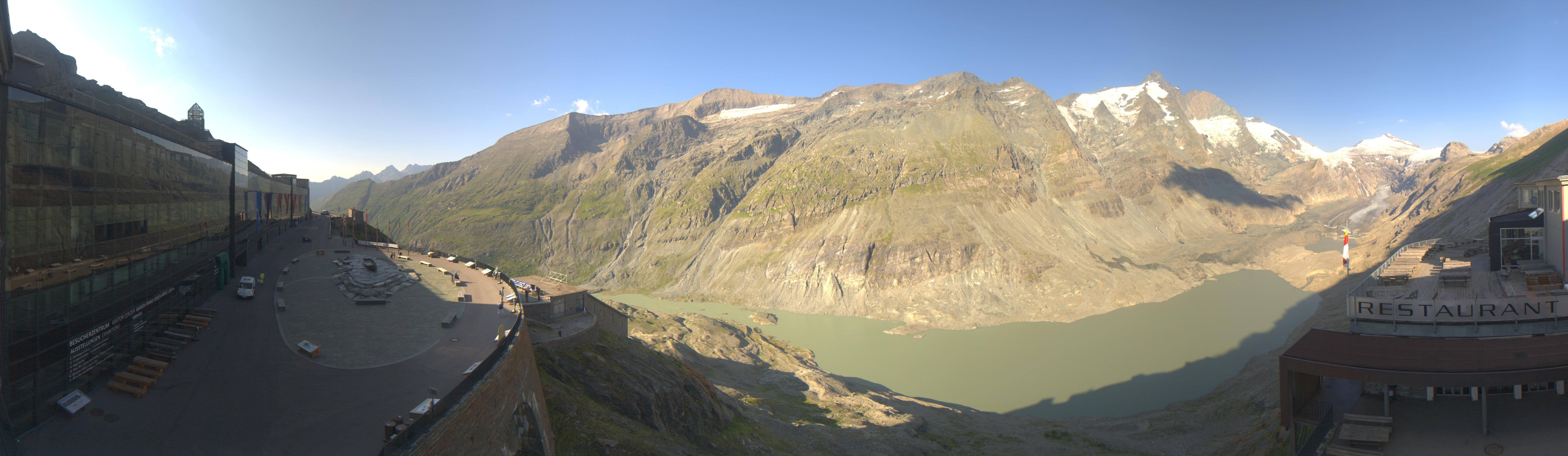 Archiv Foto Webcam Großglockner: Gletscherrestaurant Freiwandeck
