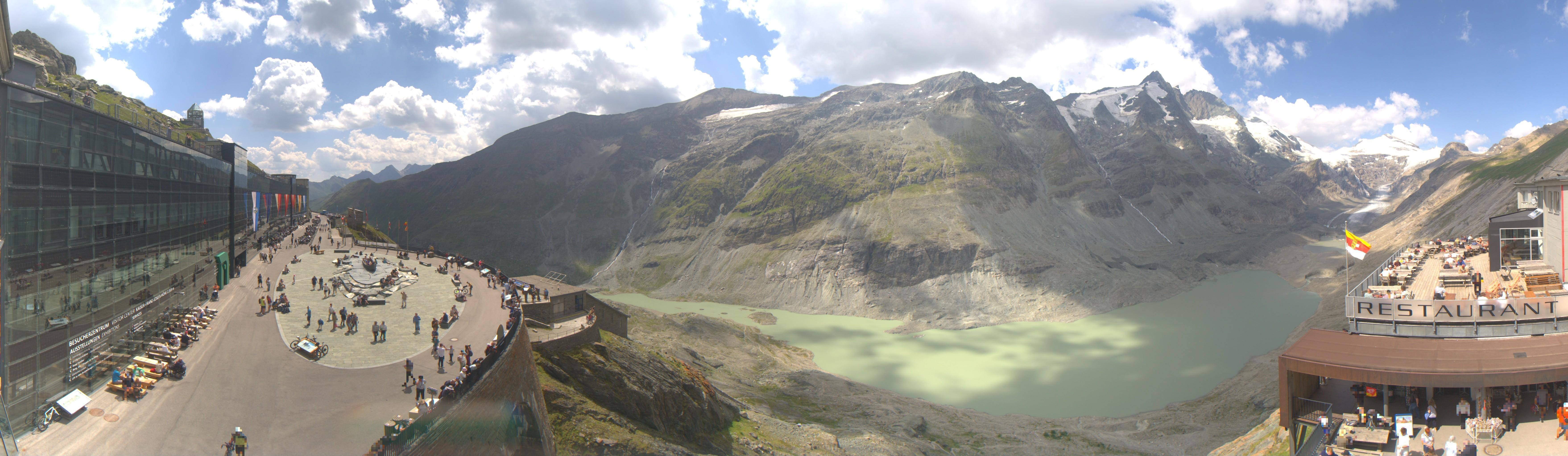 Archiv Foto Webcam Großglockner: Gletscherrestaurant Freiwandeck
